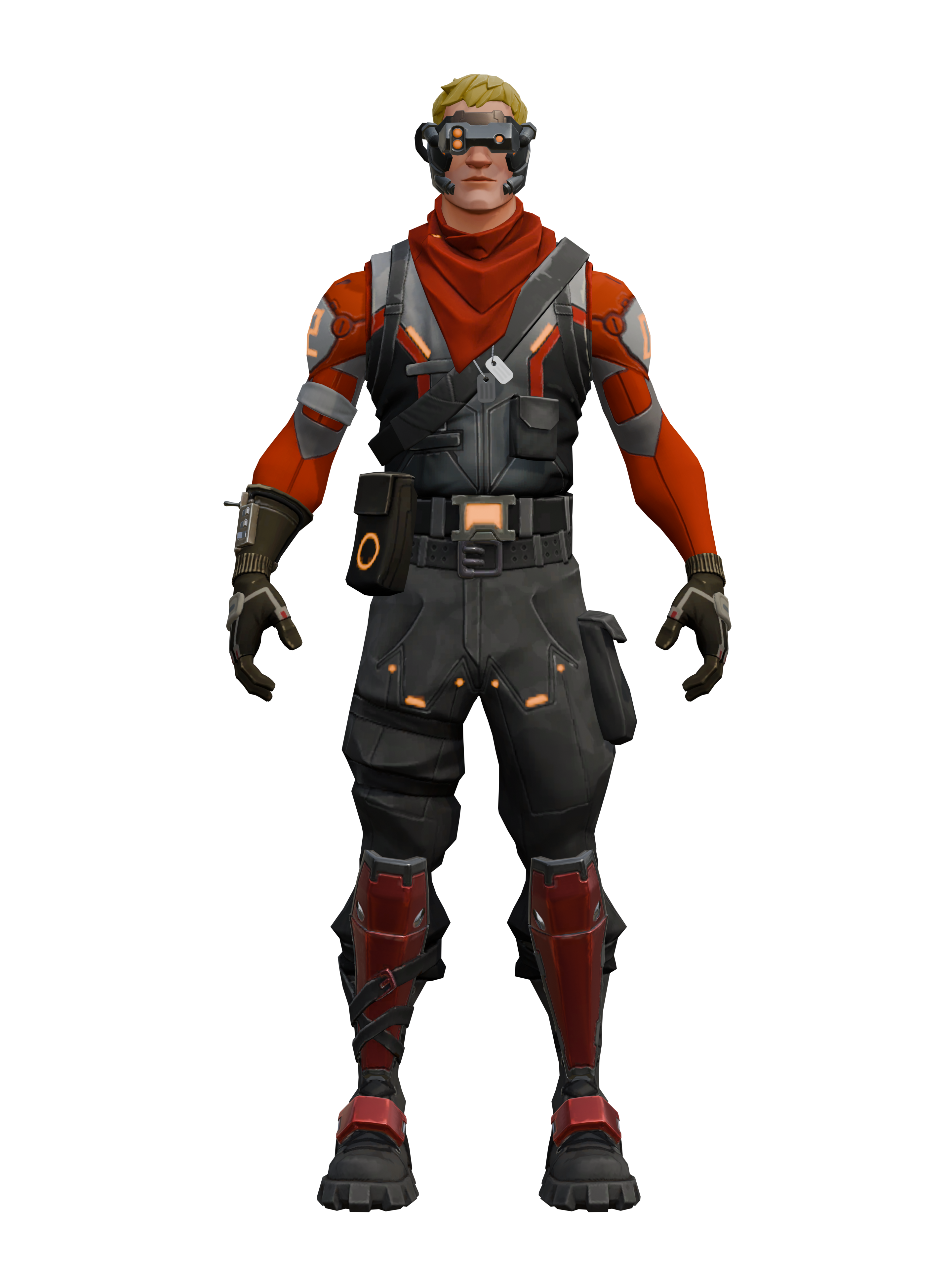 Rompecircuitos, render 4K transparente