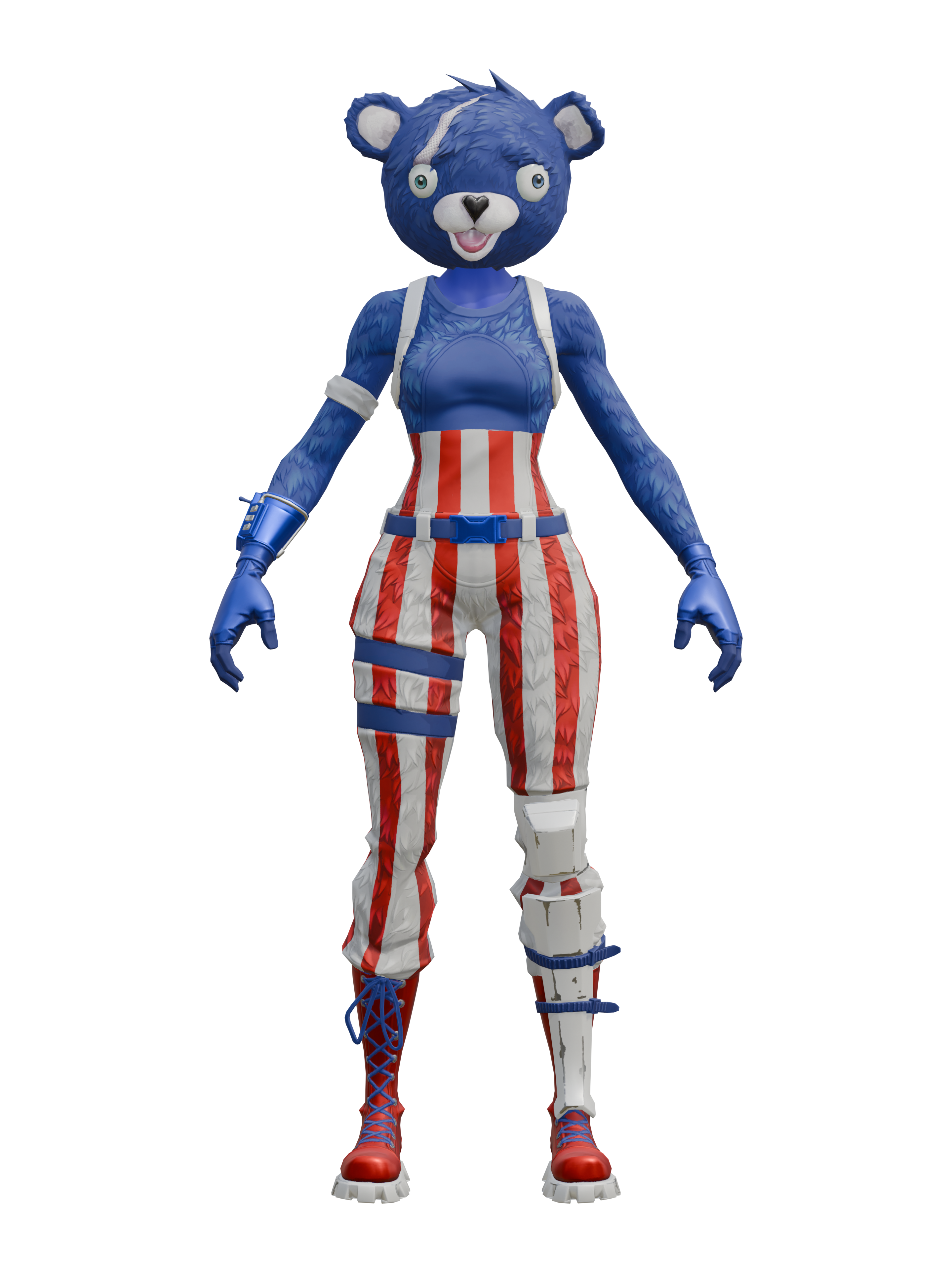 Líder del equipo de fuegos artificiales, render 4K transparente