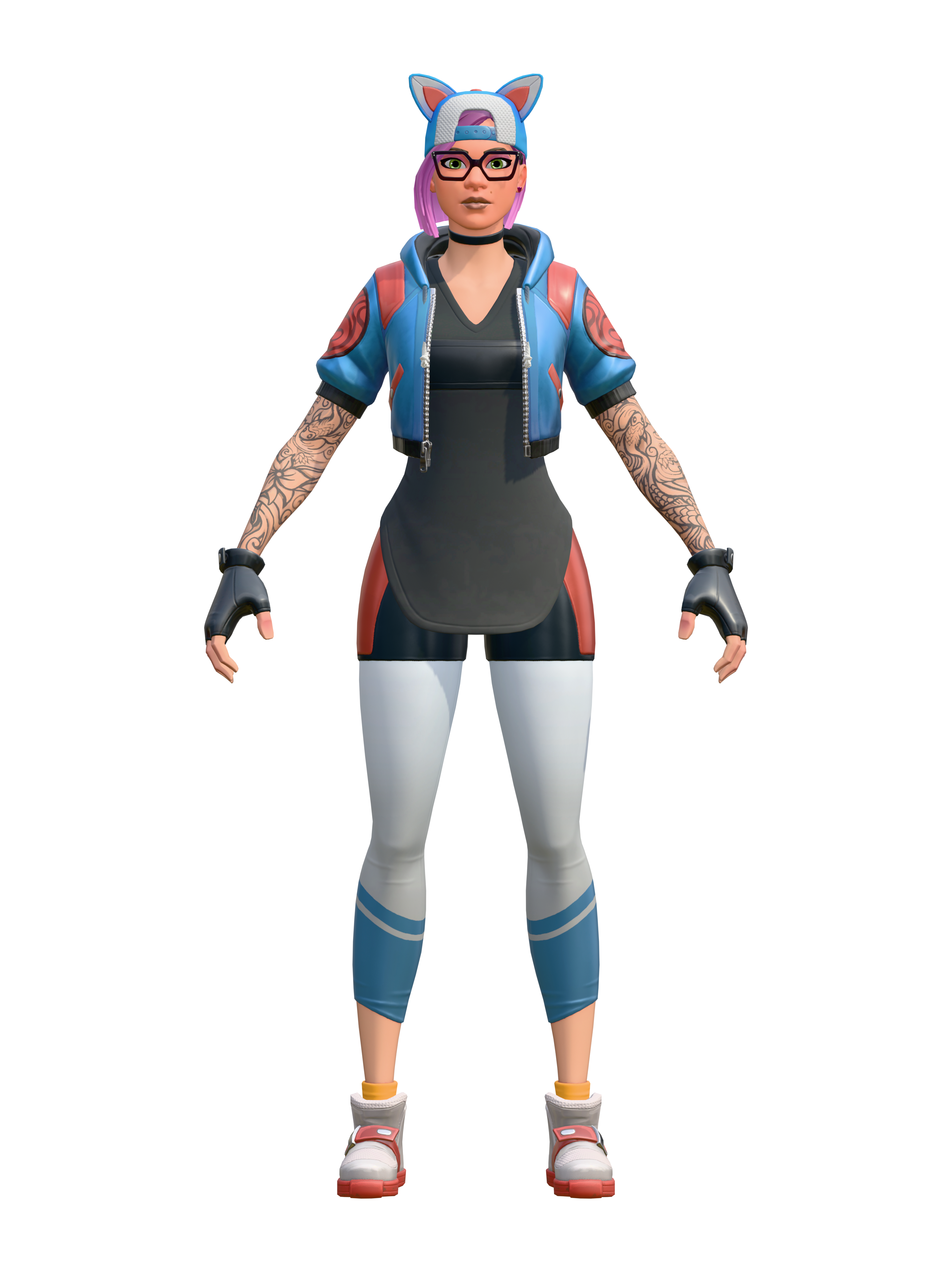 Lynx, 4K transparent render