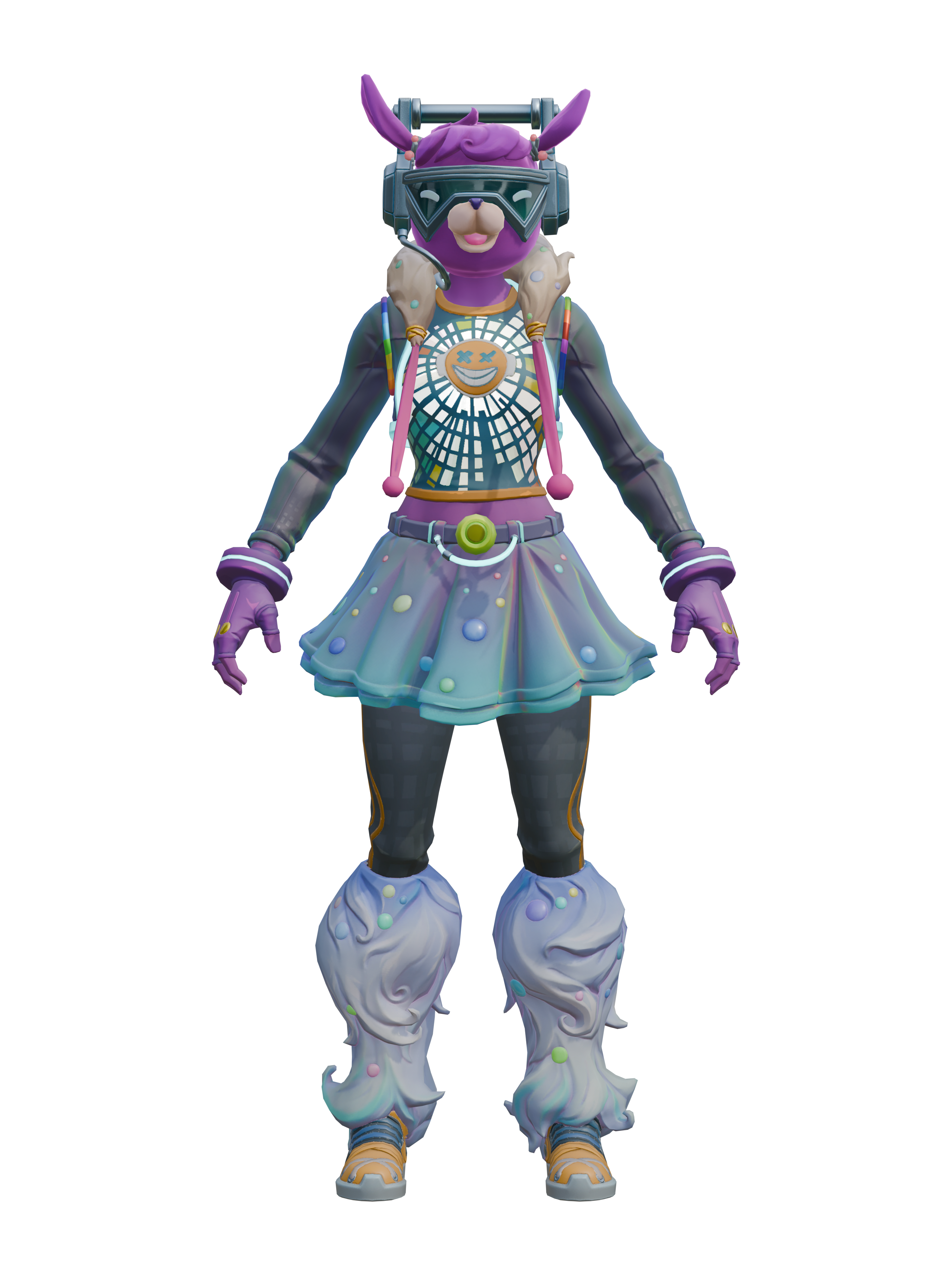 DJ Bop, render 4K transparente