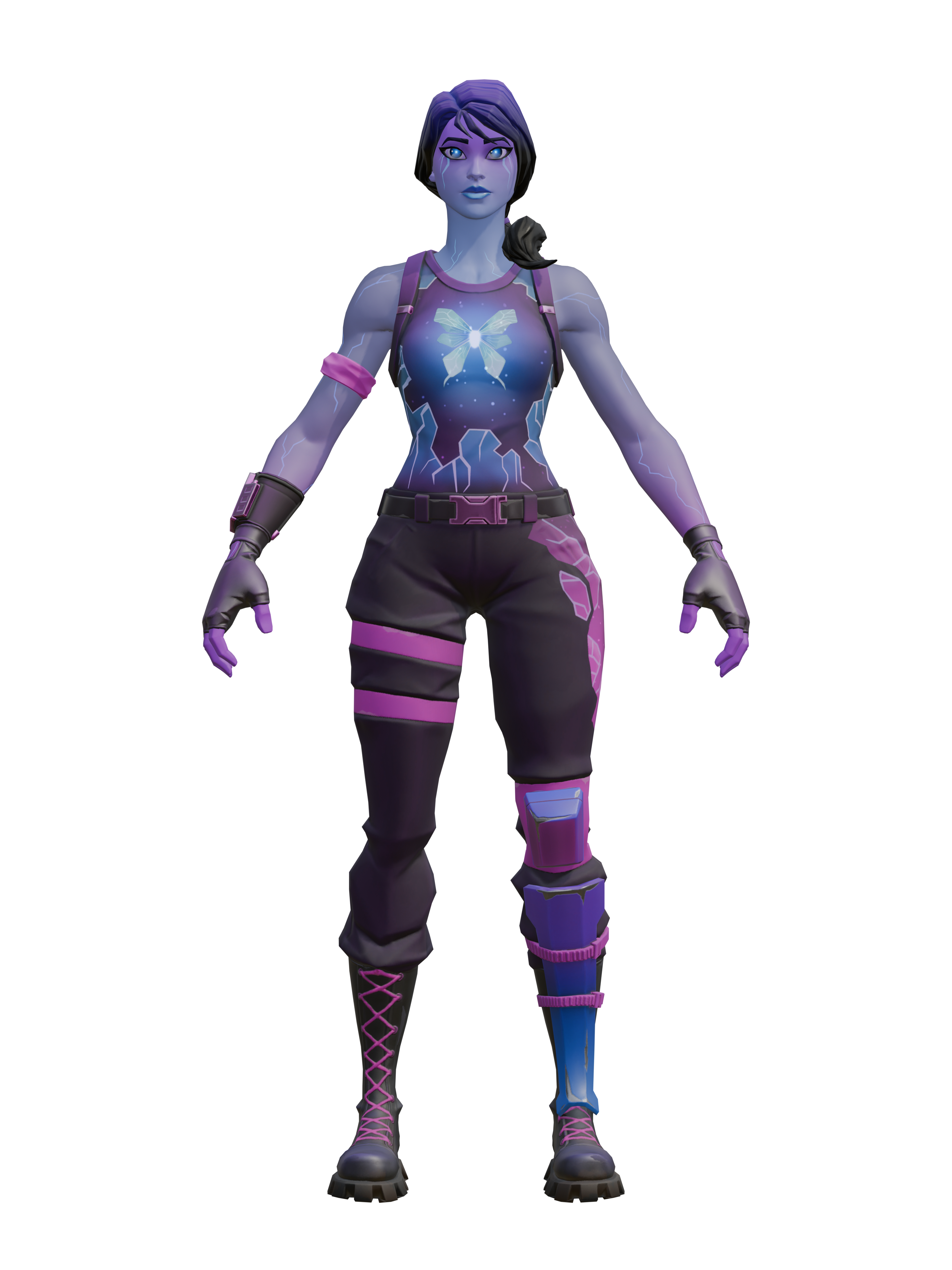 Onírica, render 4K transparente