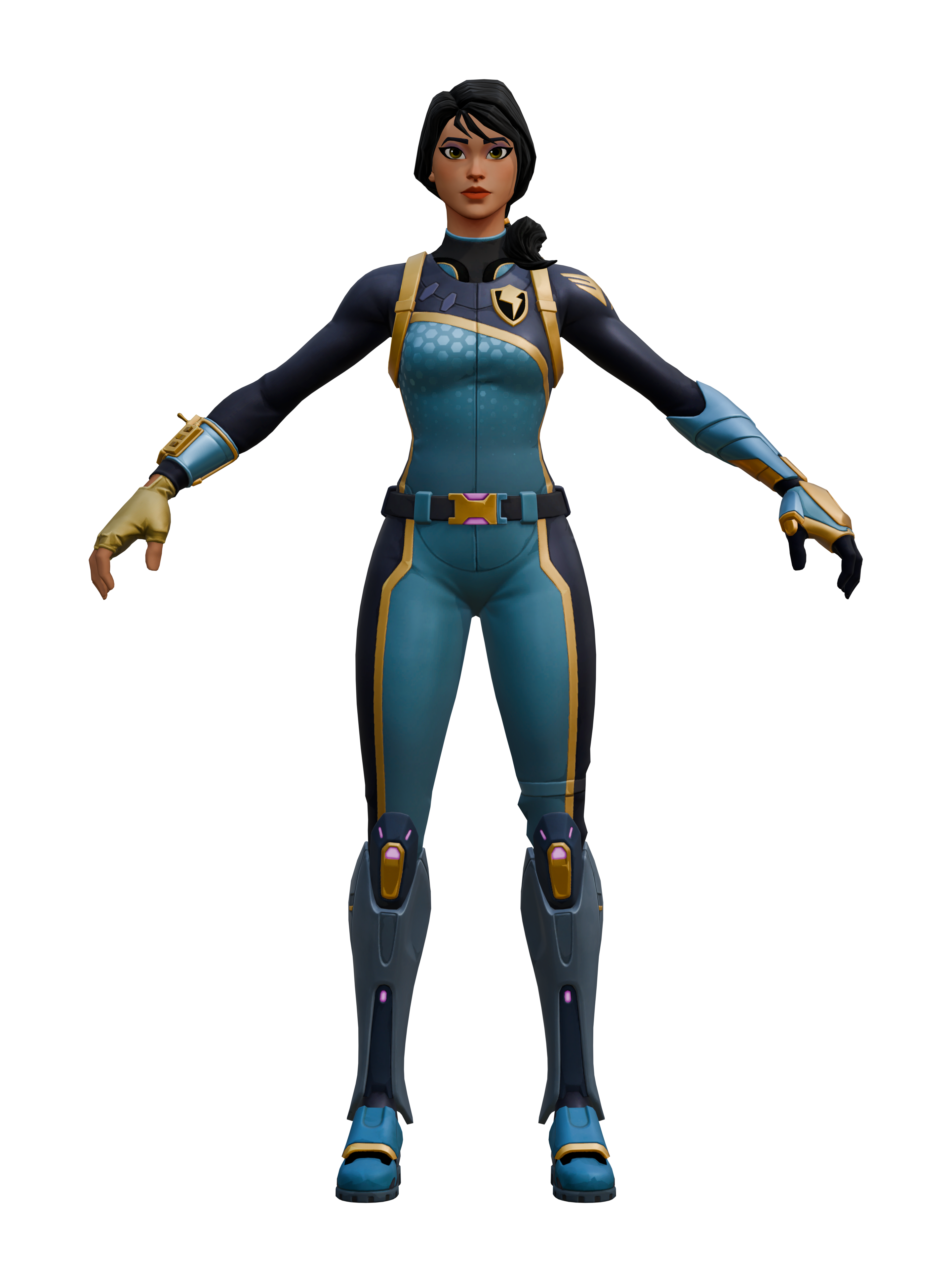 Rayo, render 4K transparente