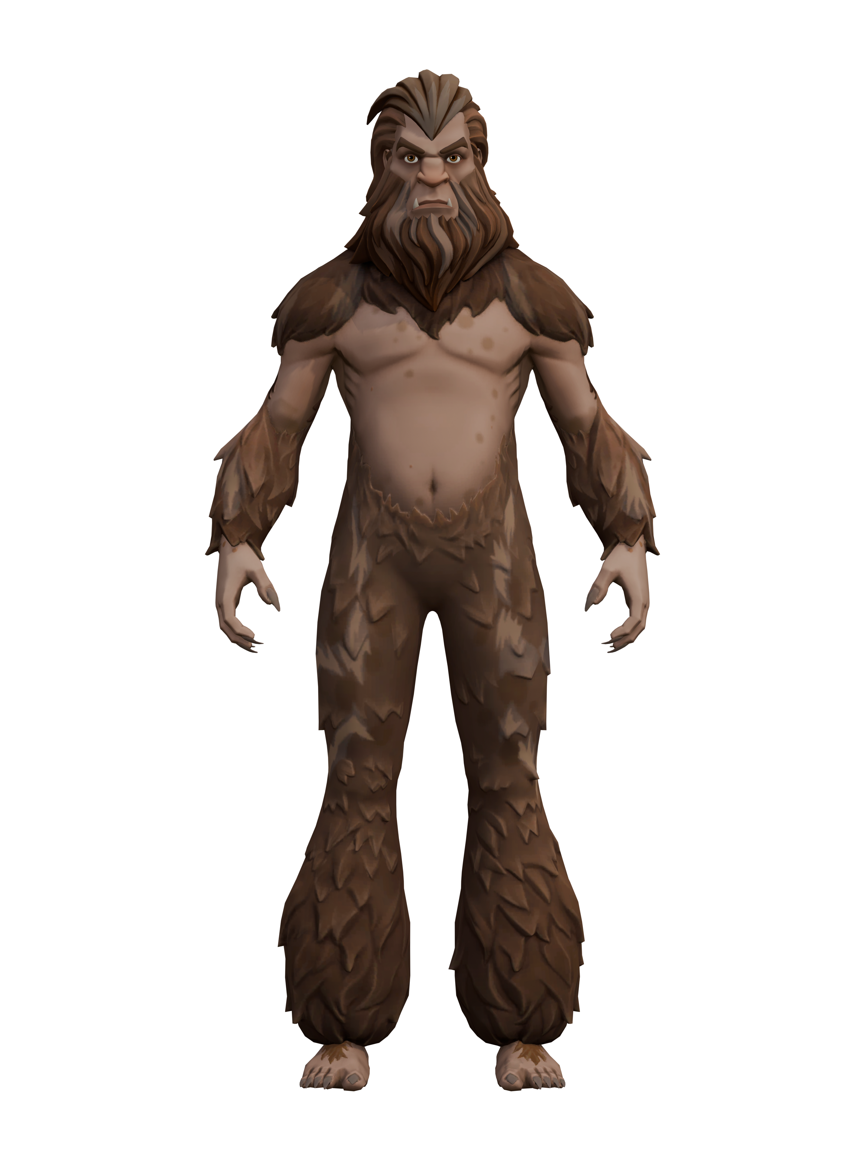 Piegrande, render 4K transparente