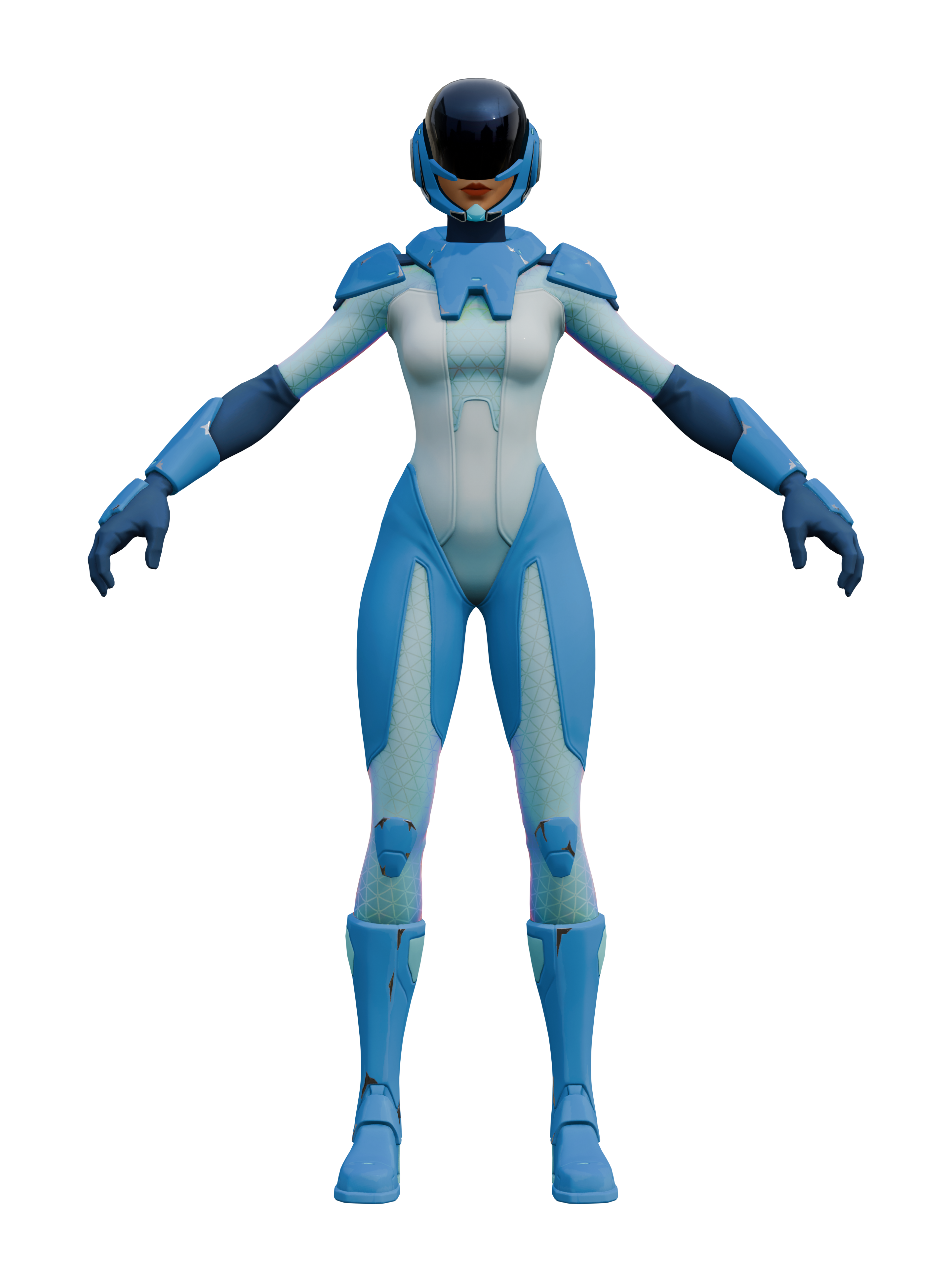 Astroasesina, render 4K transparente