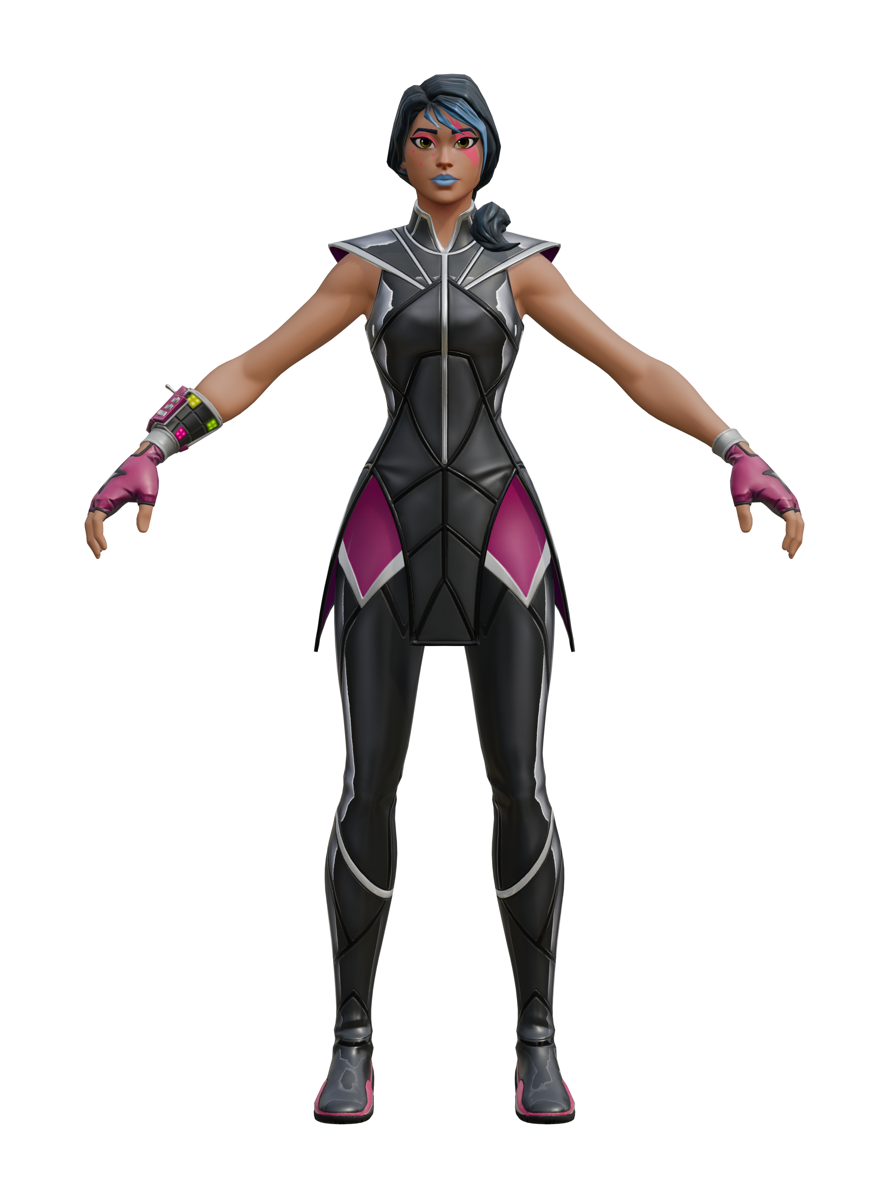 Funkelmeisterin, transparenter 4K-Render