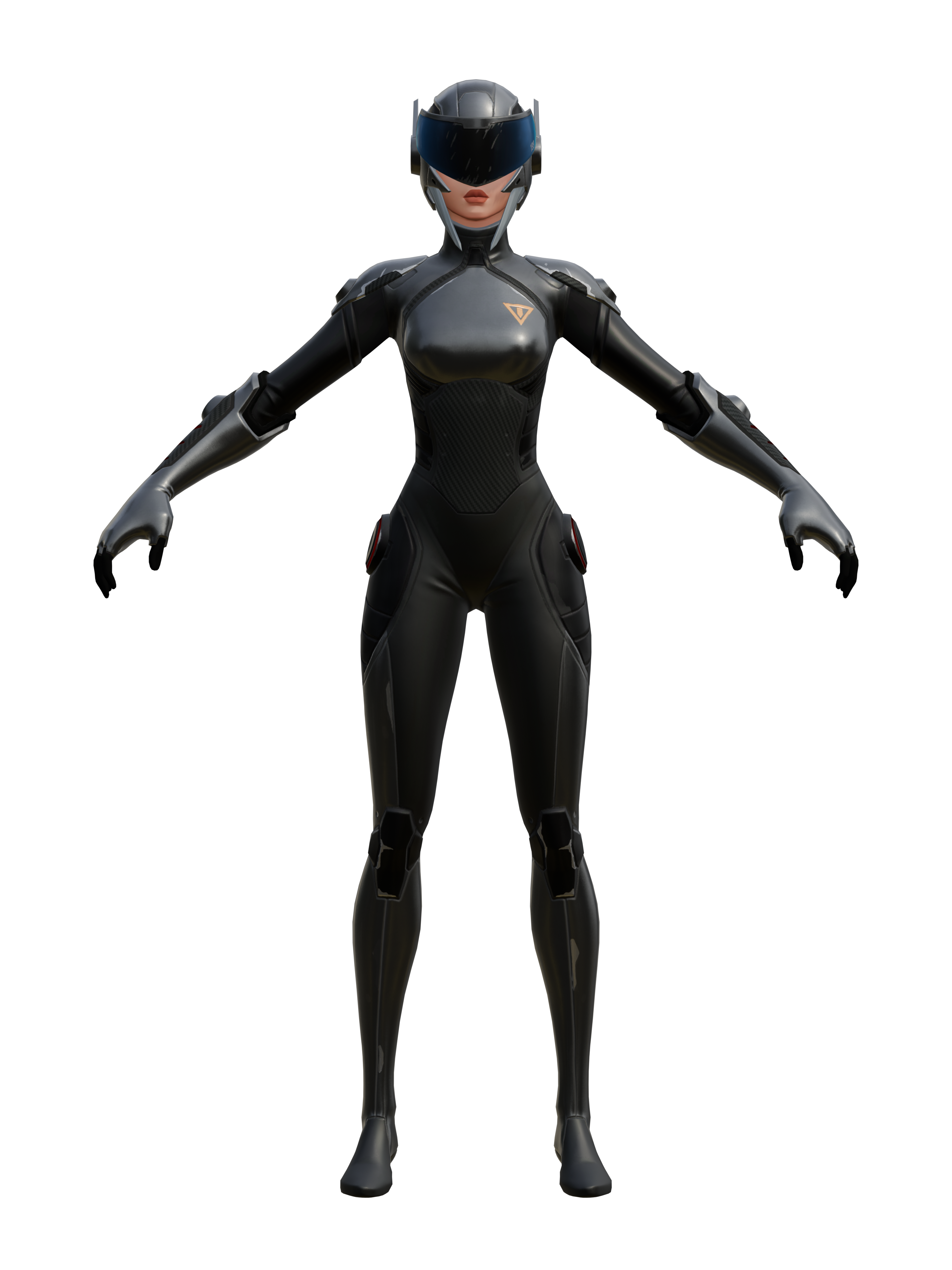 Artilheira B.R.U.T.A., render 4K transparente