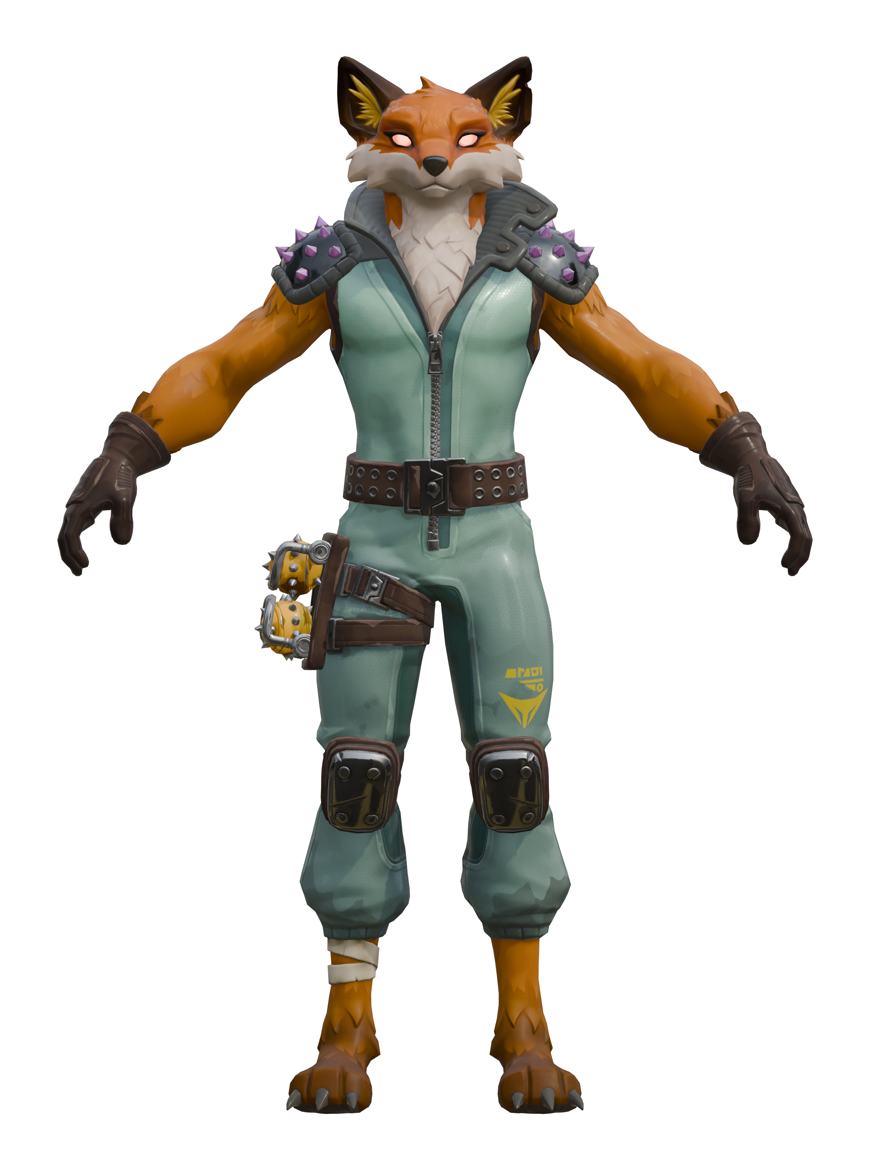 Fennix, transparenter 4K-Render