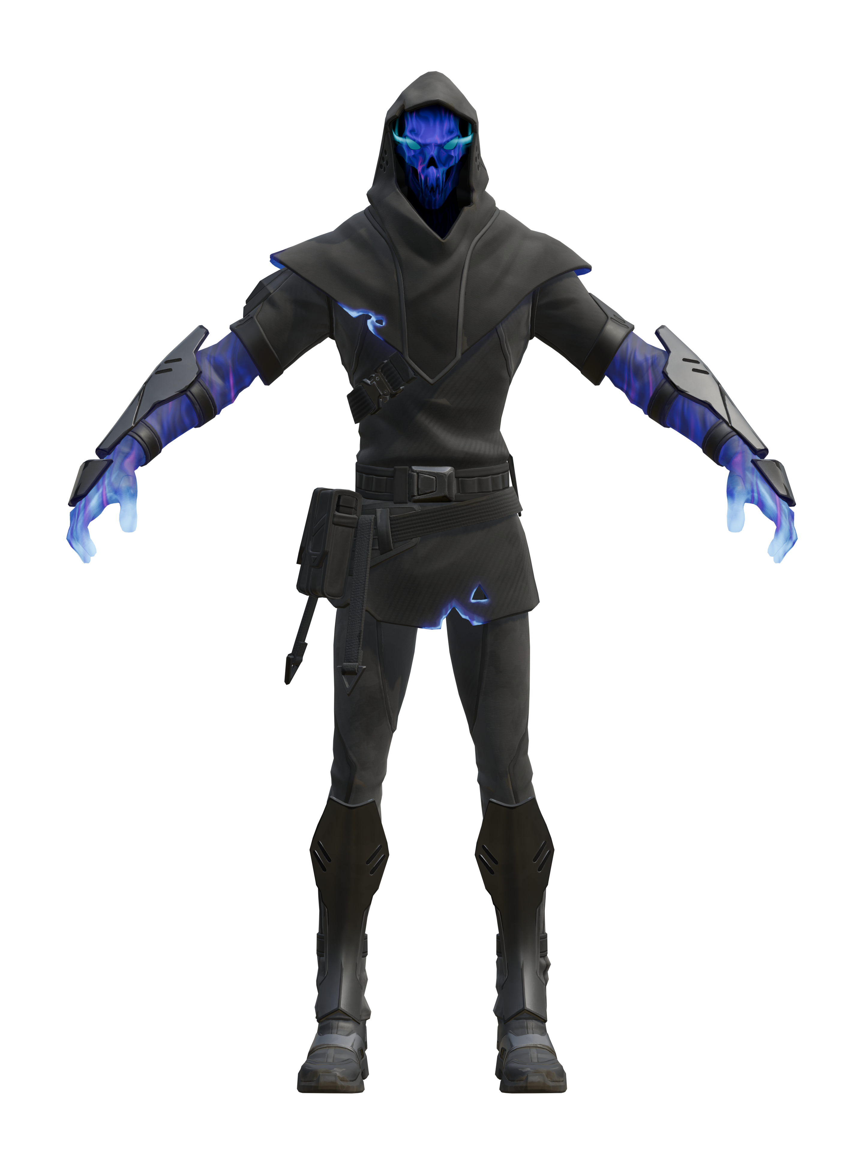 Fusión, render 4K transparente