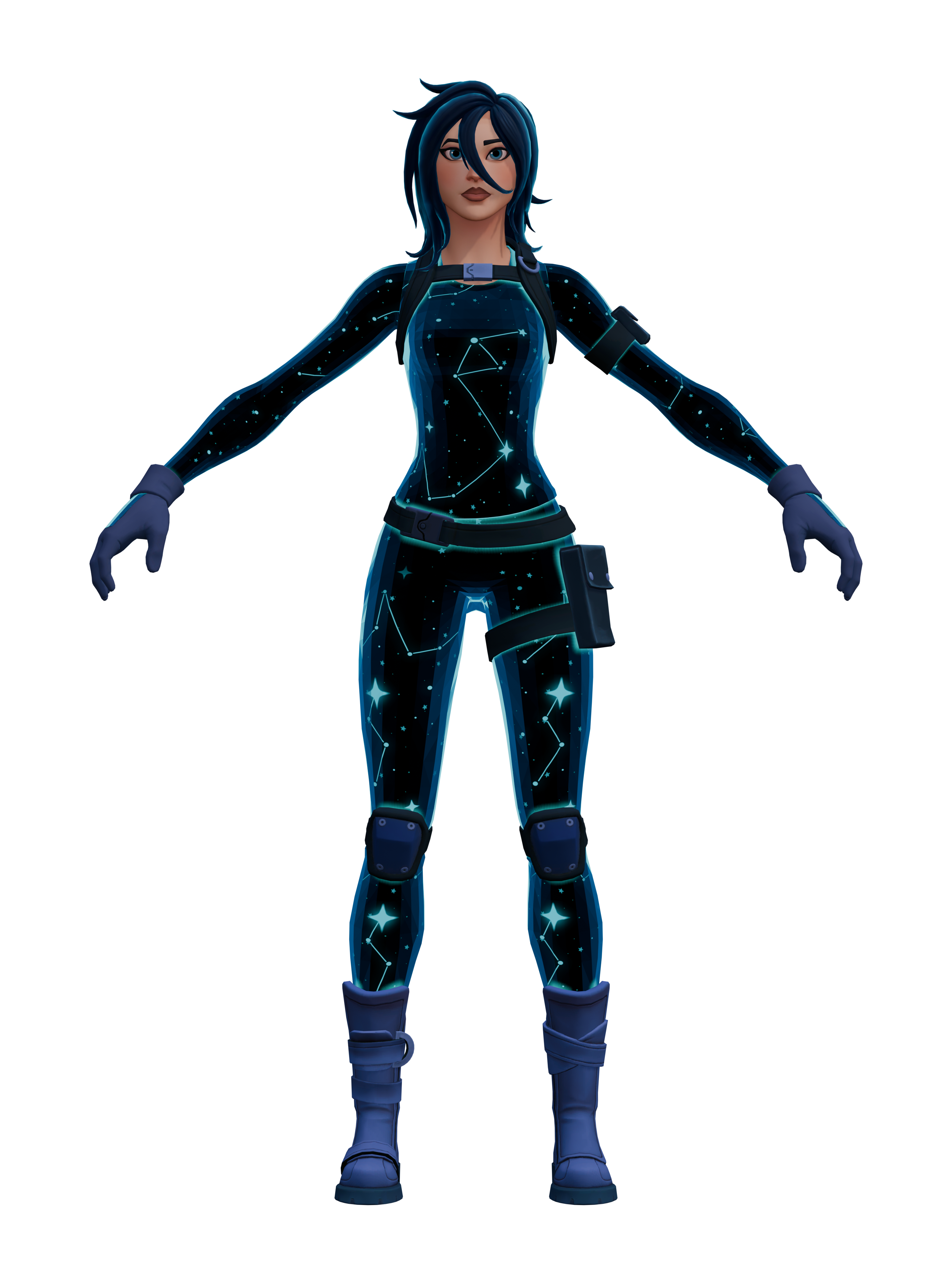 Astra, render 4K transparente