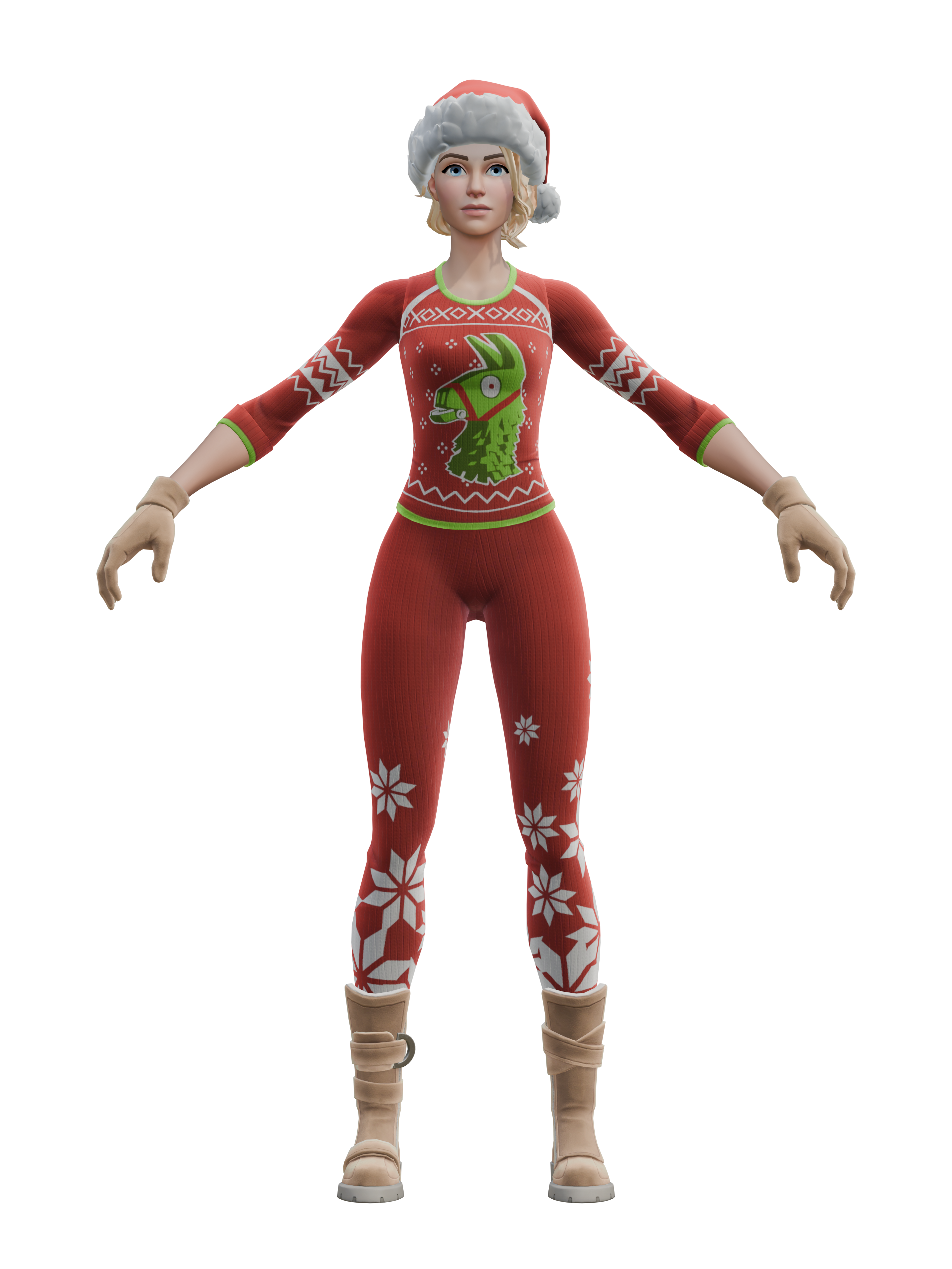Défenseuse douillette, rendu 4K transparent