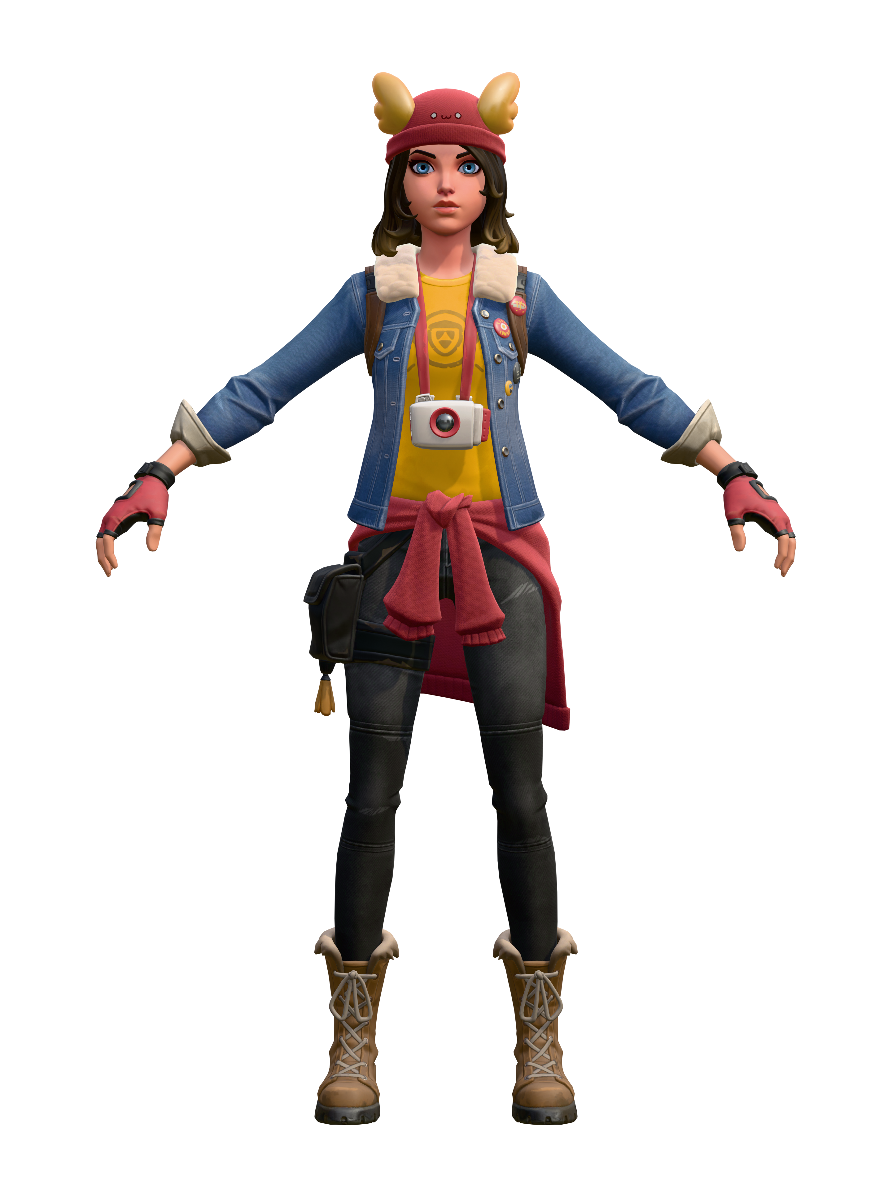 Skye, rendu 4K transparent