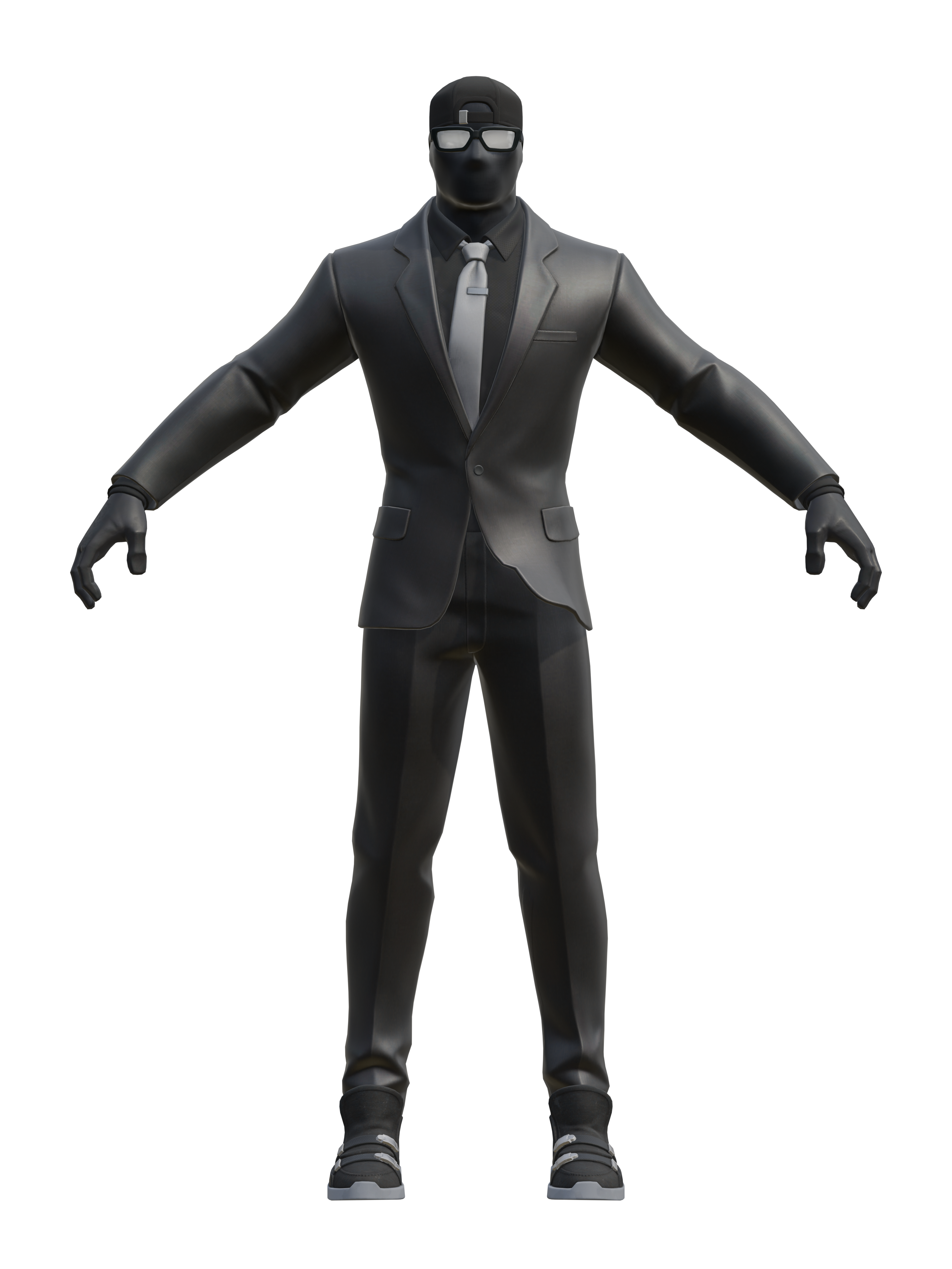 SHADOW-Vollstrecker, transparenter 4K-Render