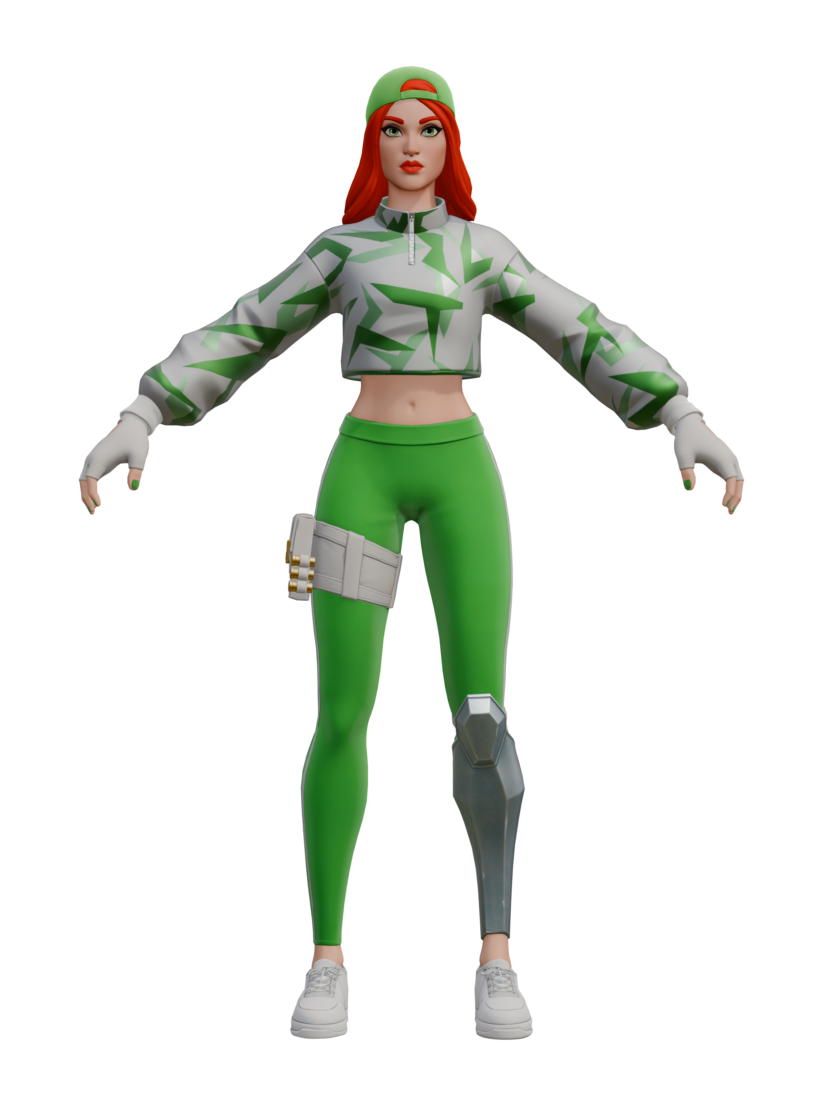 Chance, transparenter 4K-Render
