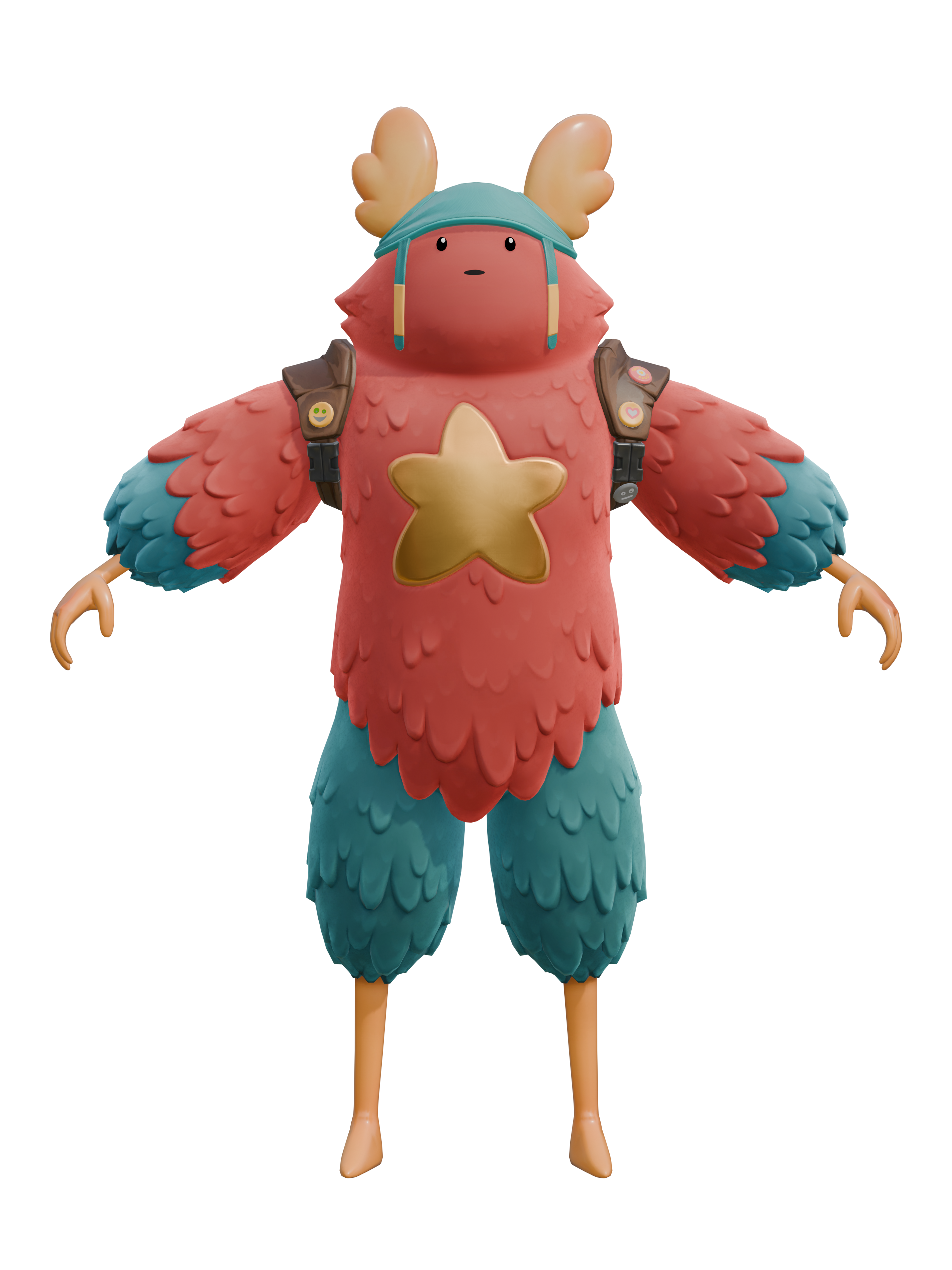 Guff, render 4K transparente