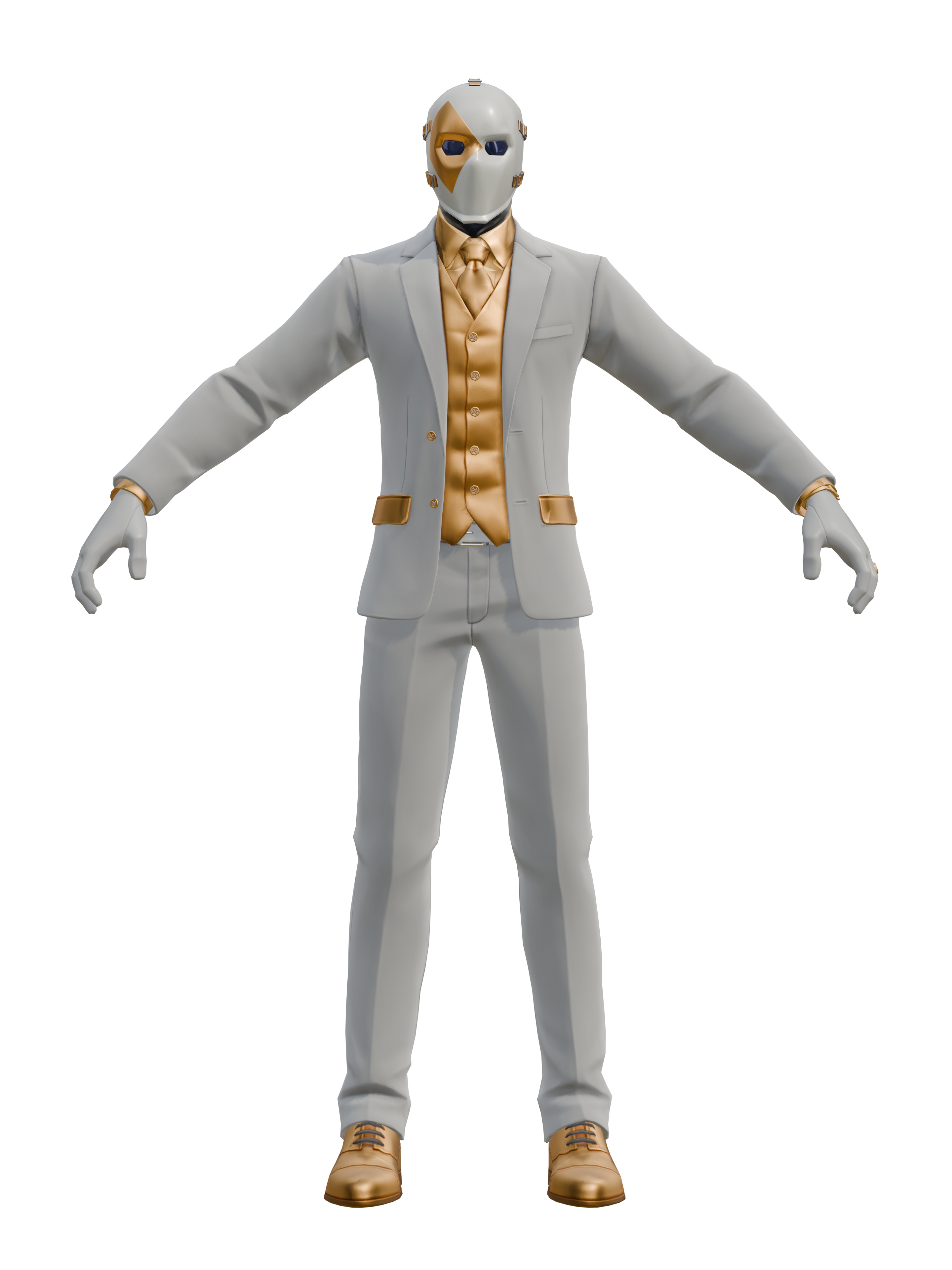 Doppelagent Wildcard, transparenter 4K-Render