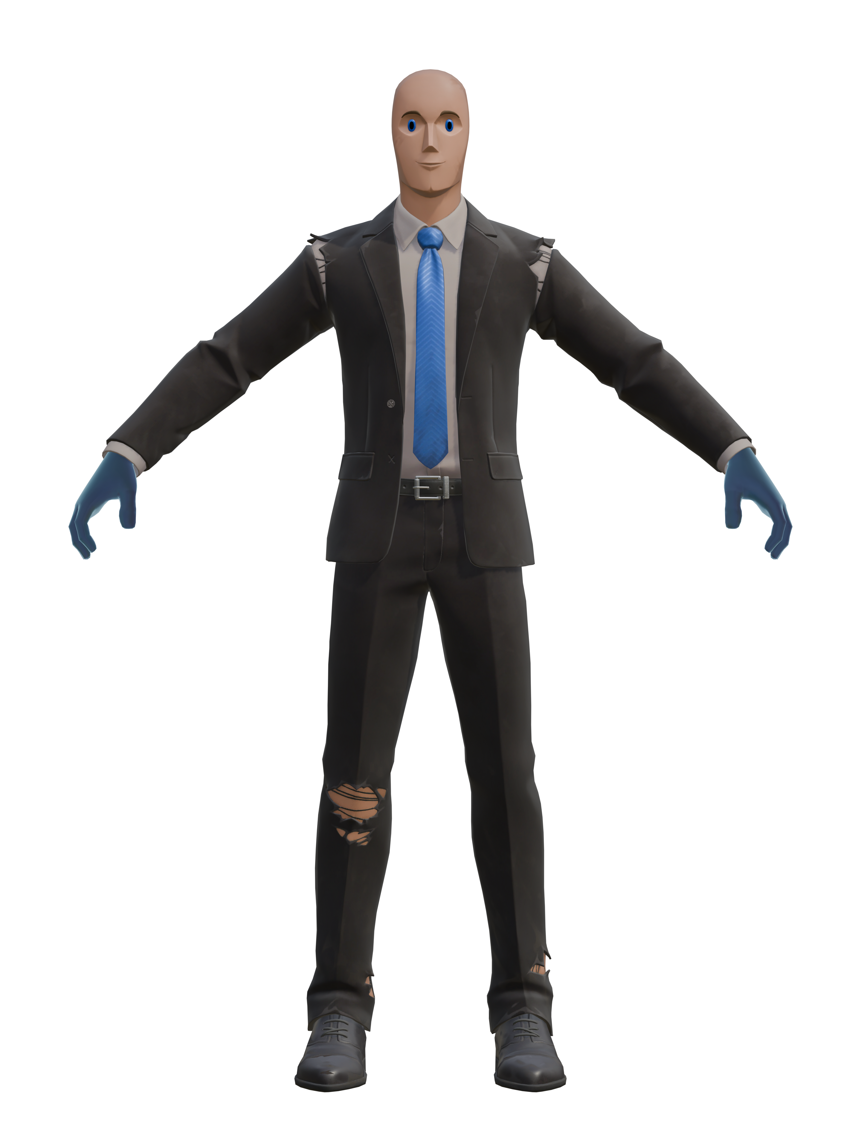 Diamond Hanz, rendu 4K transparent