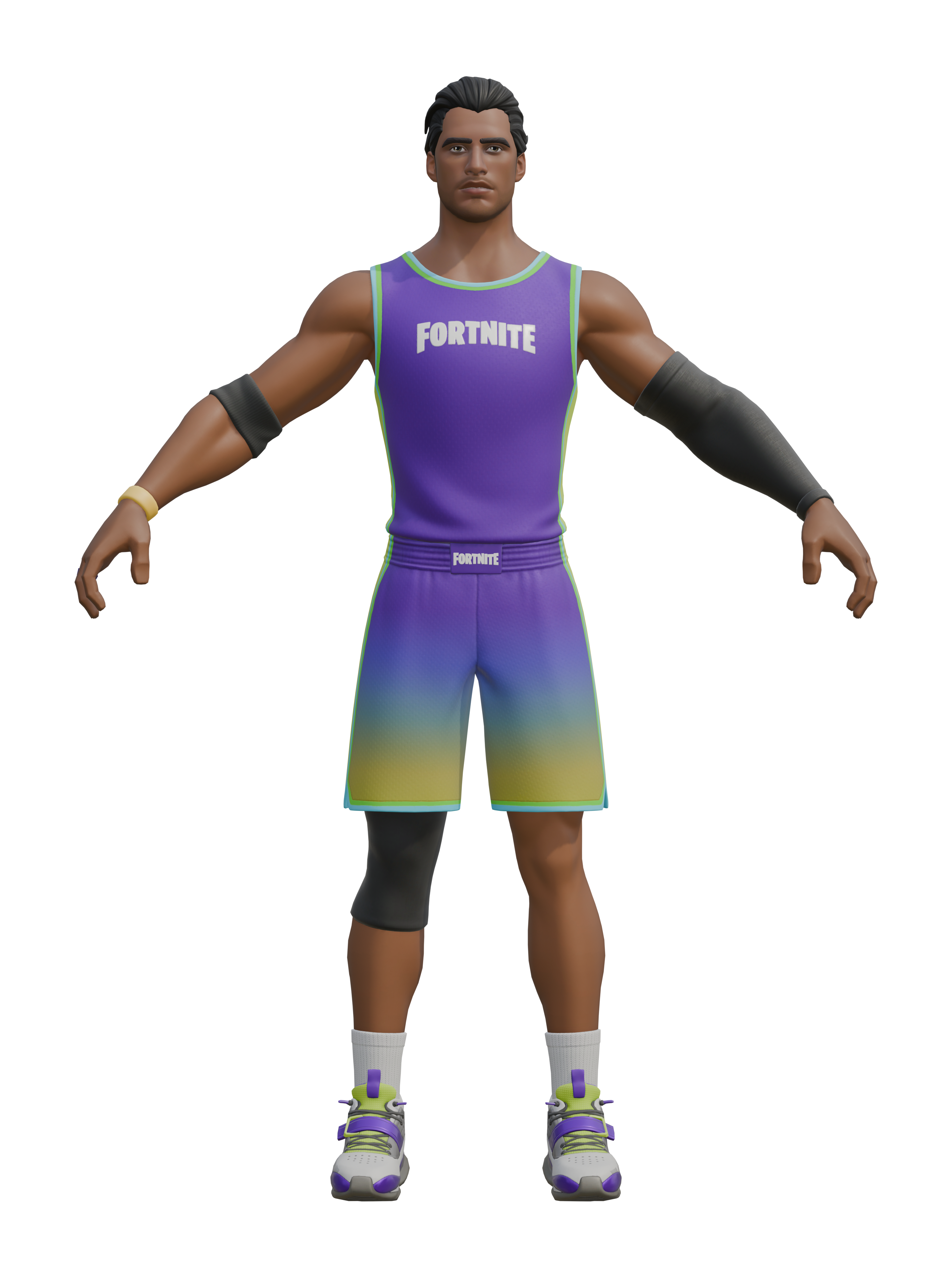 Passe Picado, render 4K transparente