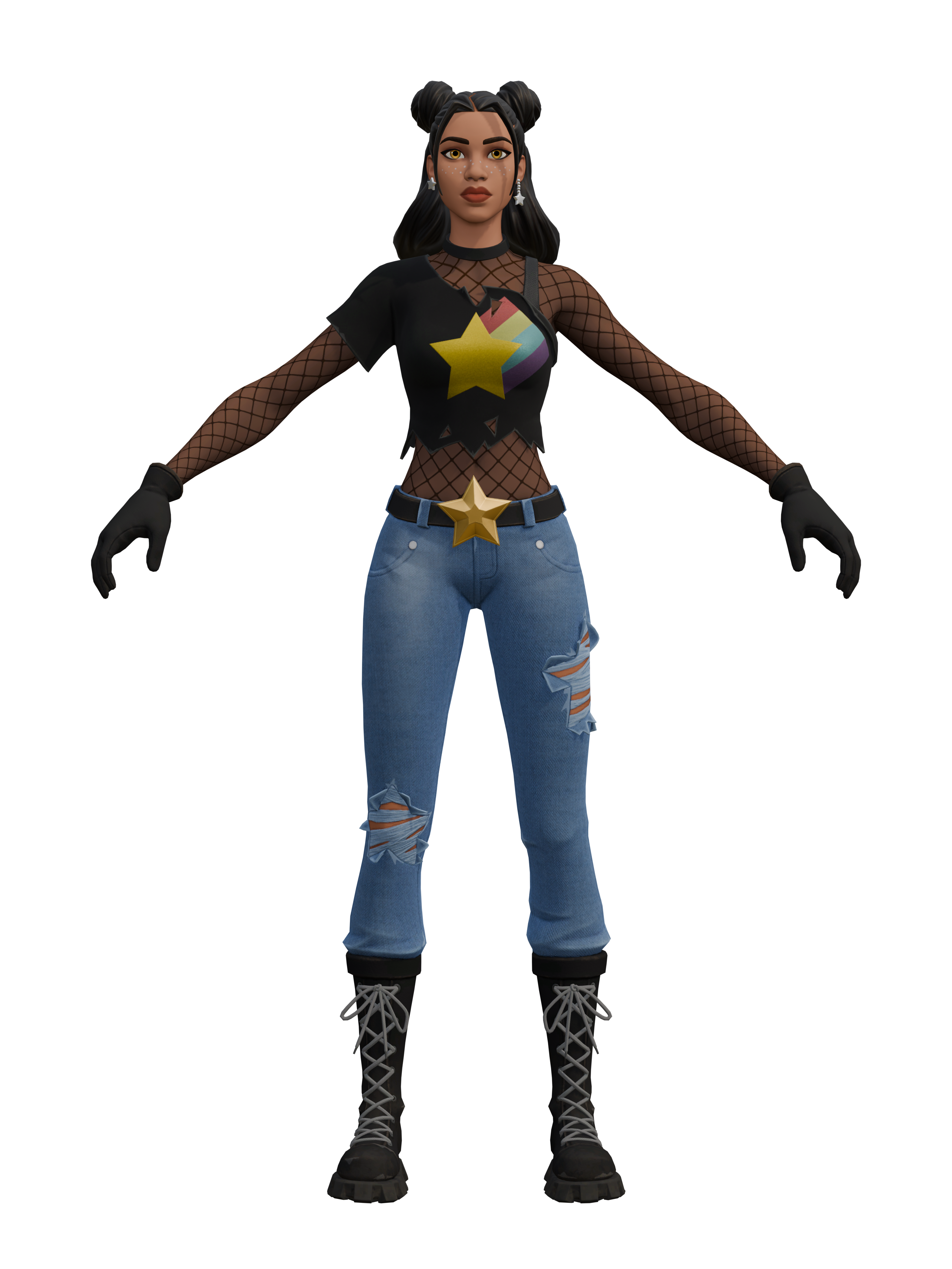 Celeste, transparenter 4K-Render