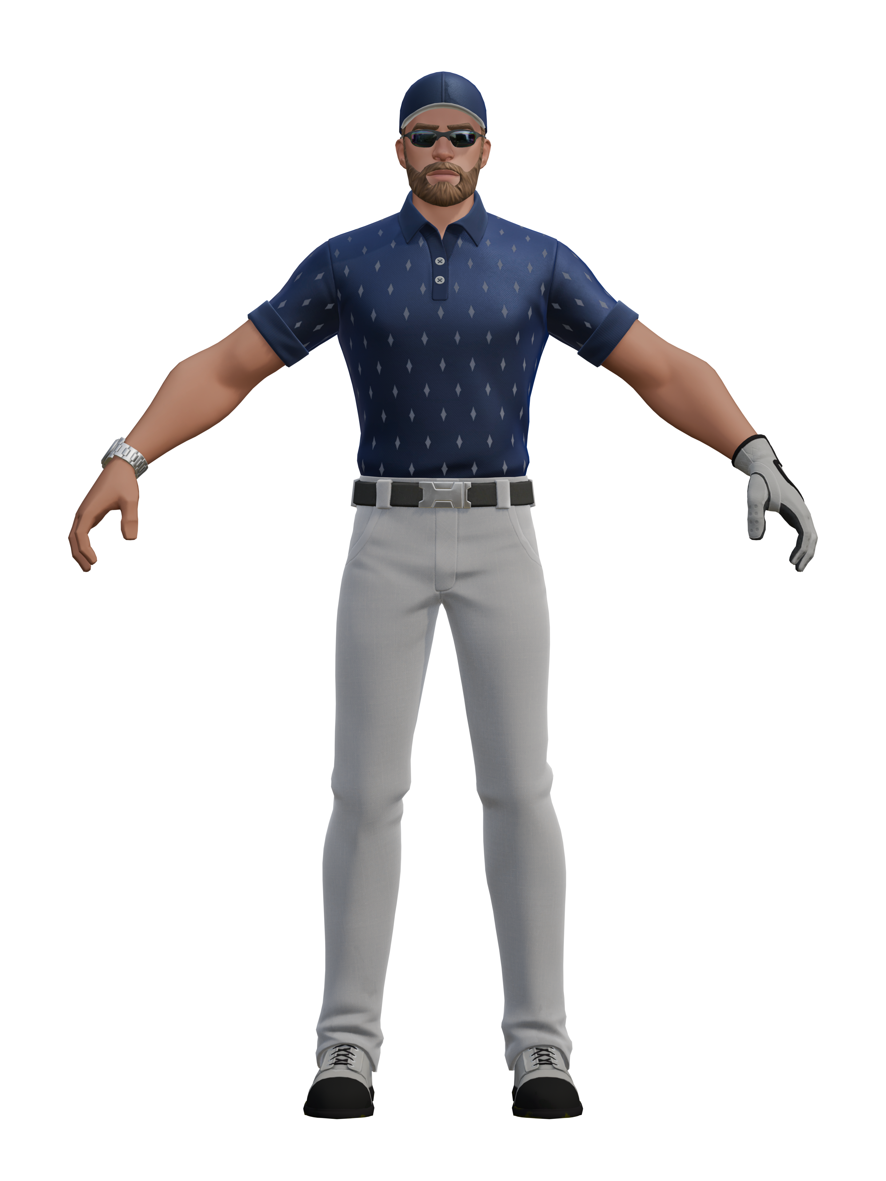 Boss du bogey, rendu 4K transparent