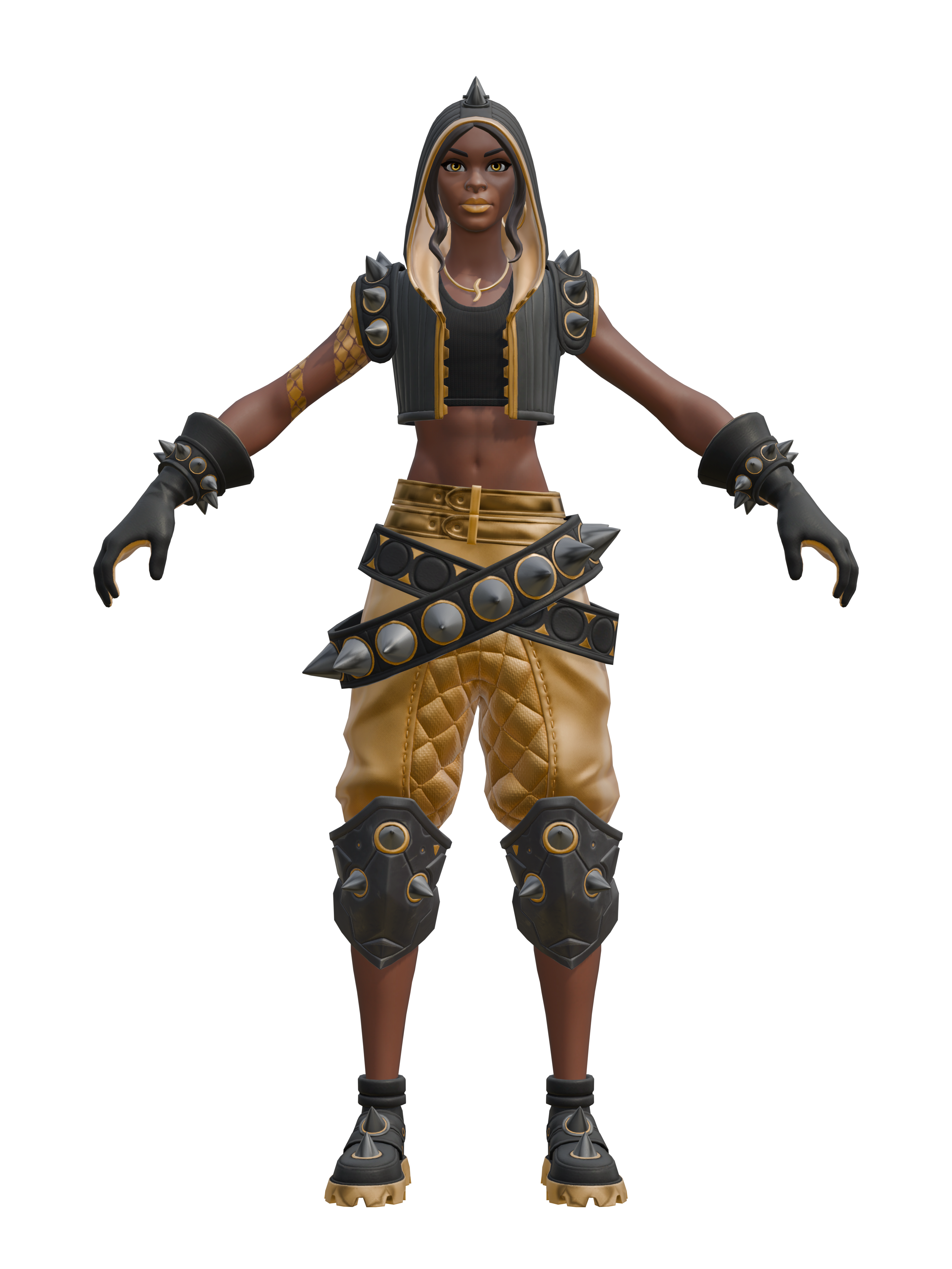 Guardian Amara, 4K transparent render