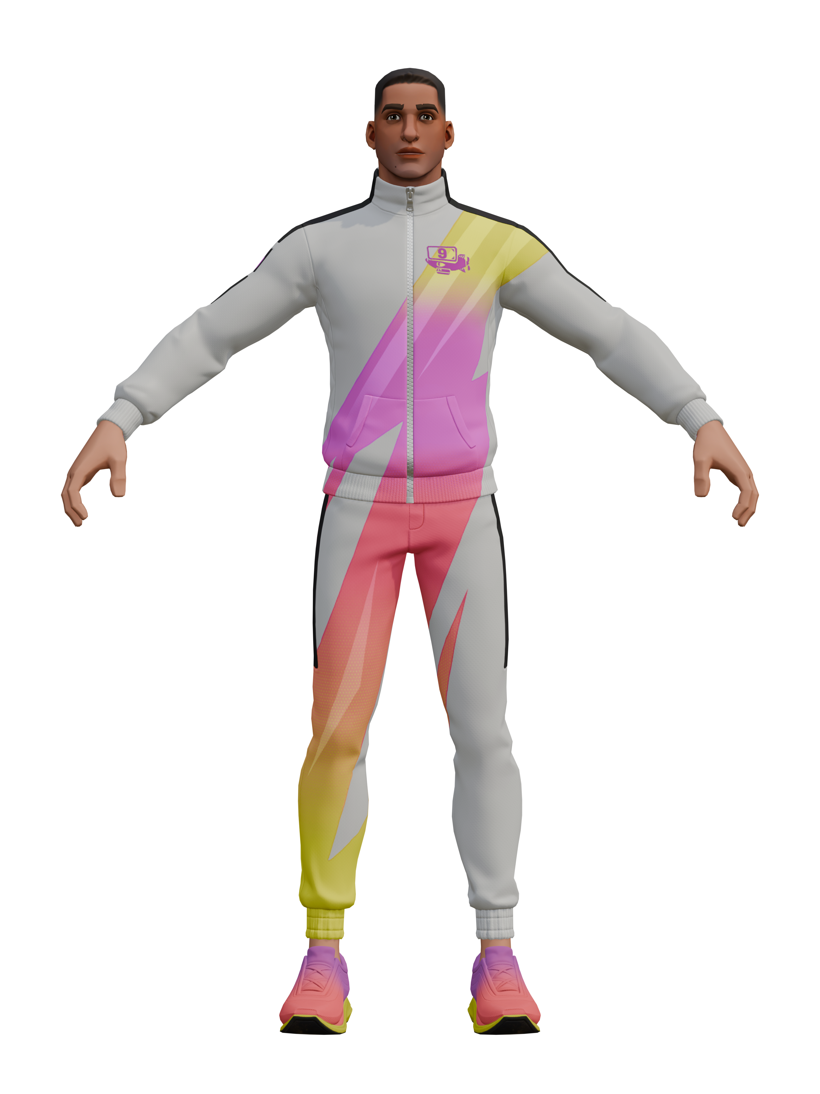 Protector Pomodoro, render 4K transparente