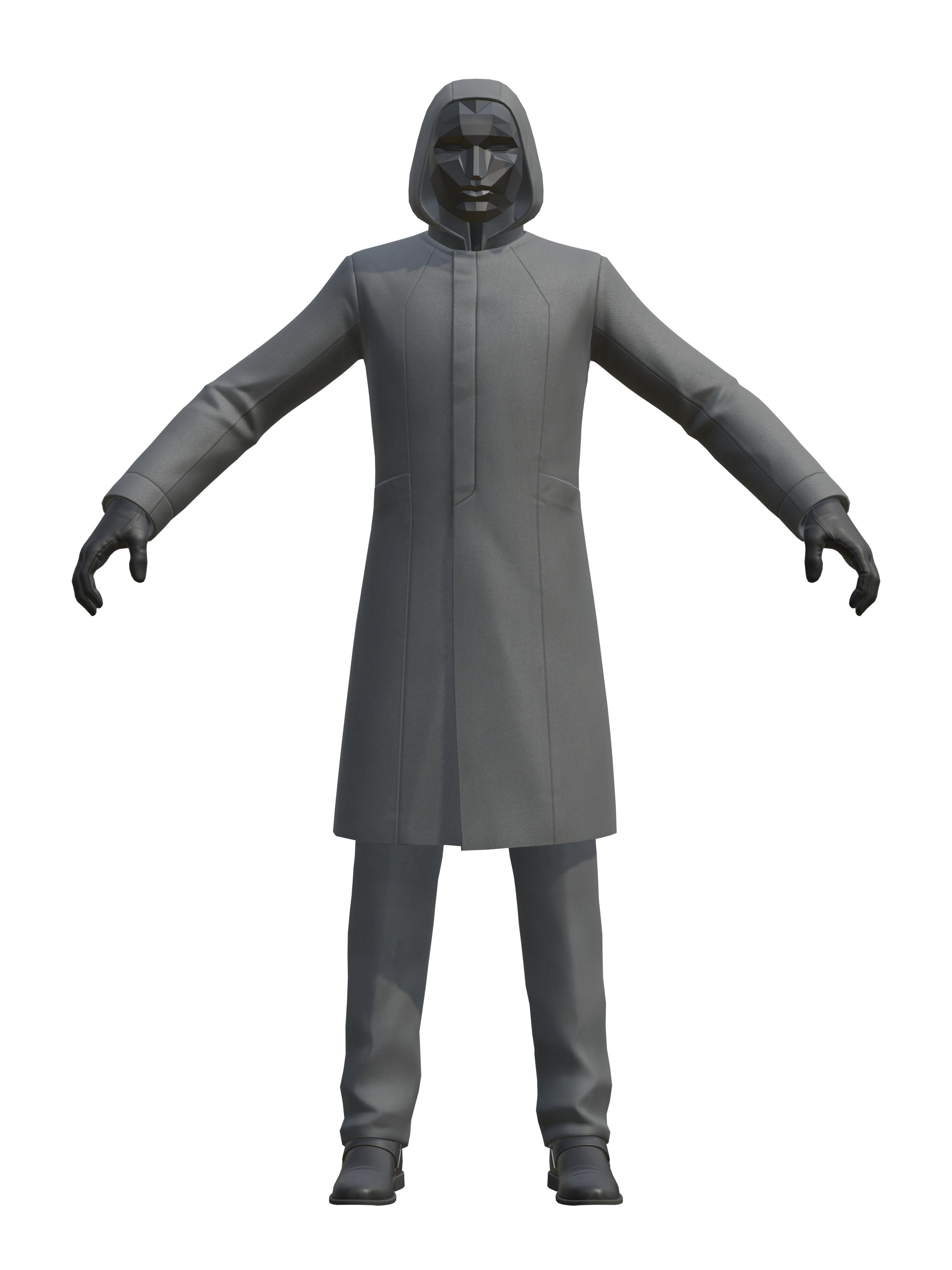 Líder, render 4K transparente