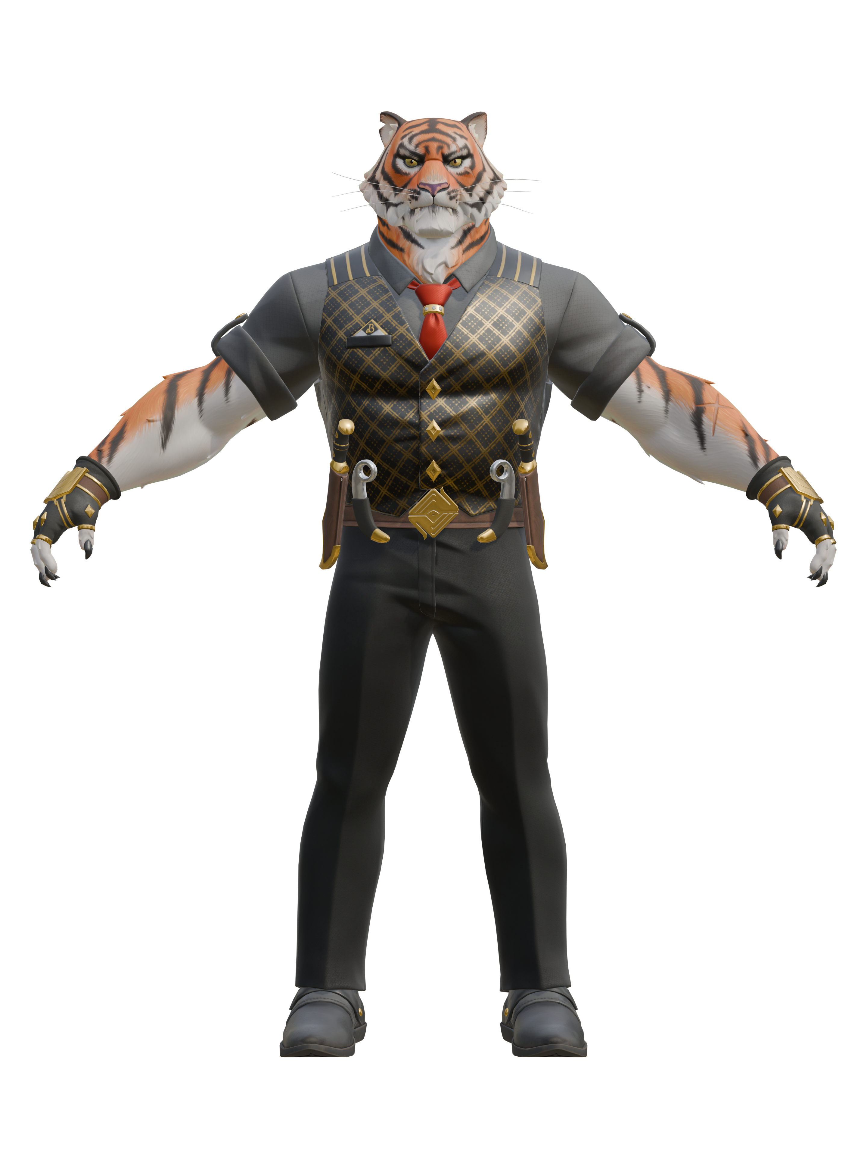 Oscar, transparenter 4K-Render