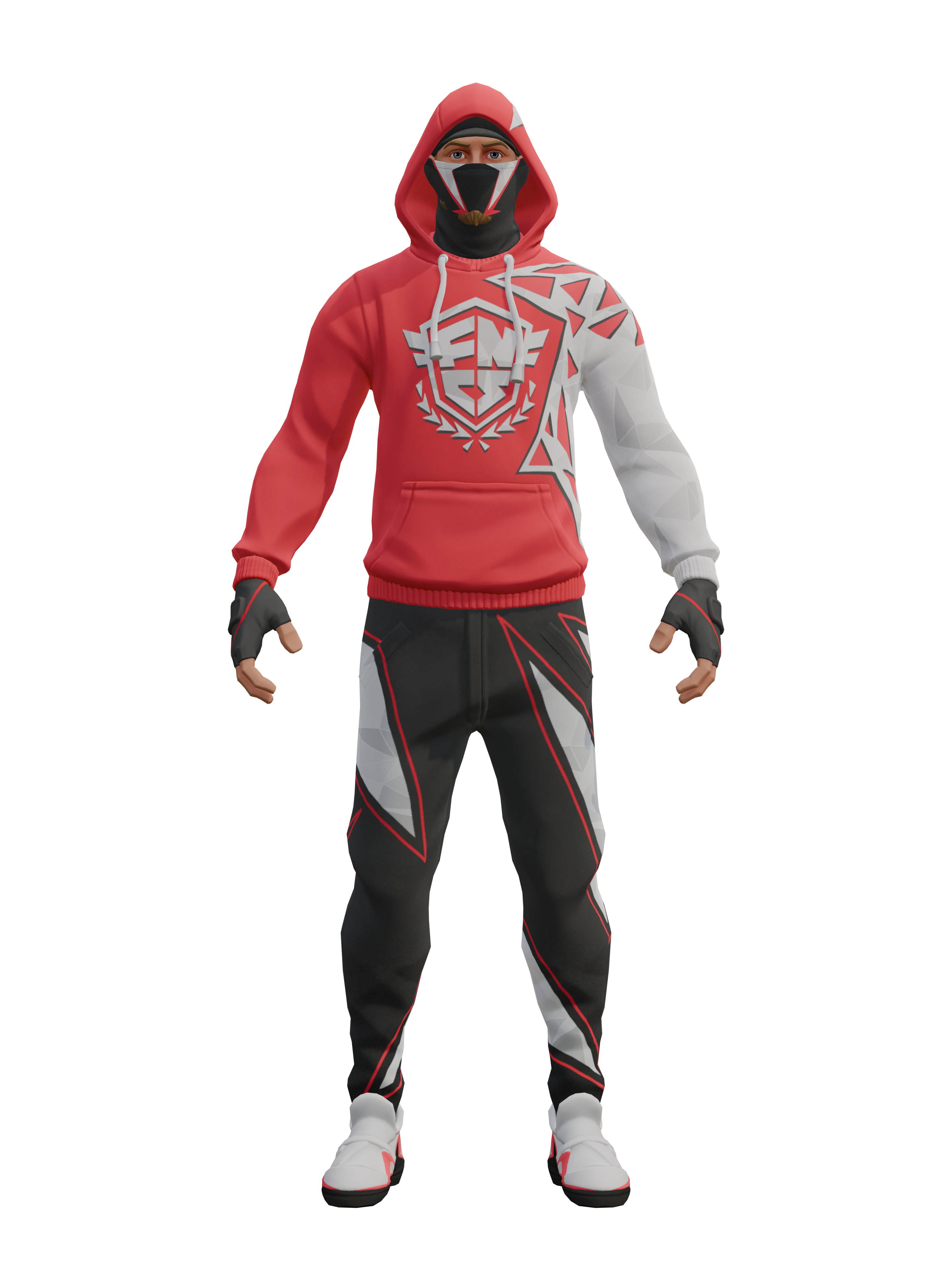 Schicker Champion-Checker, transparenter 4K-Render