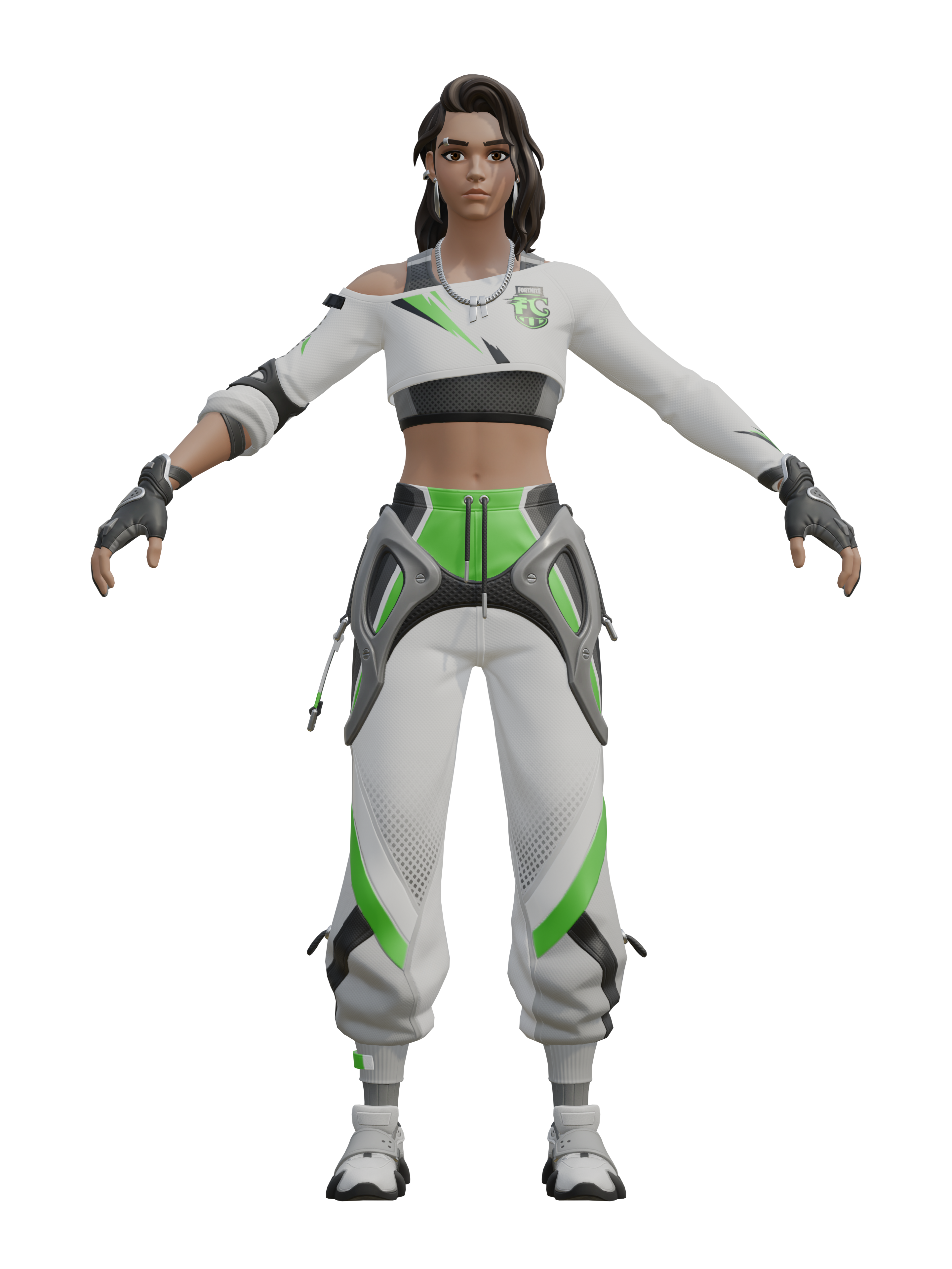 Sephira delantera de élite, render 4K transparente