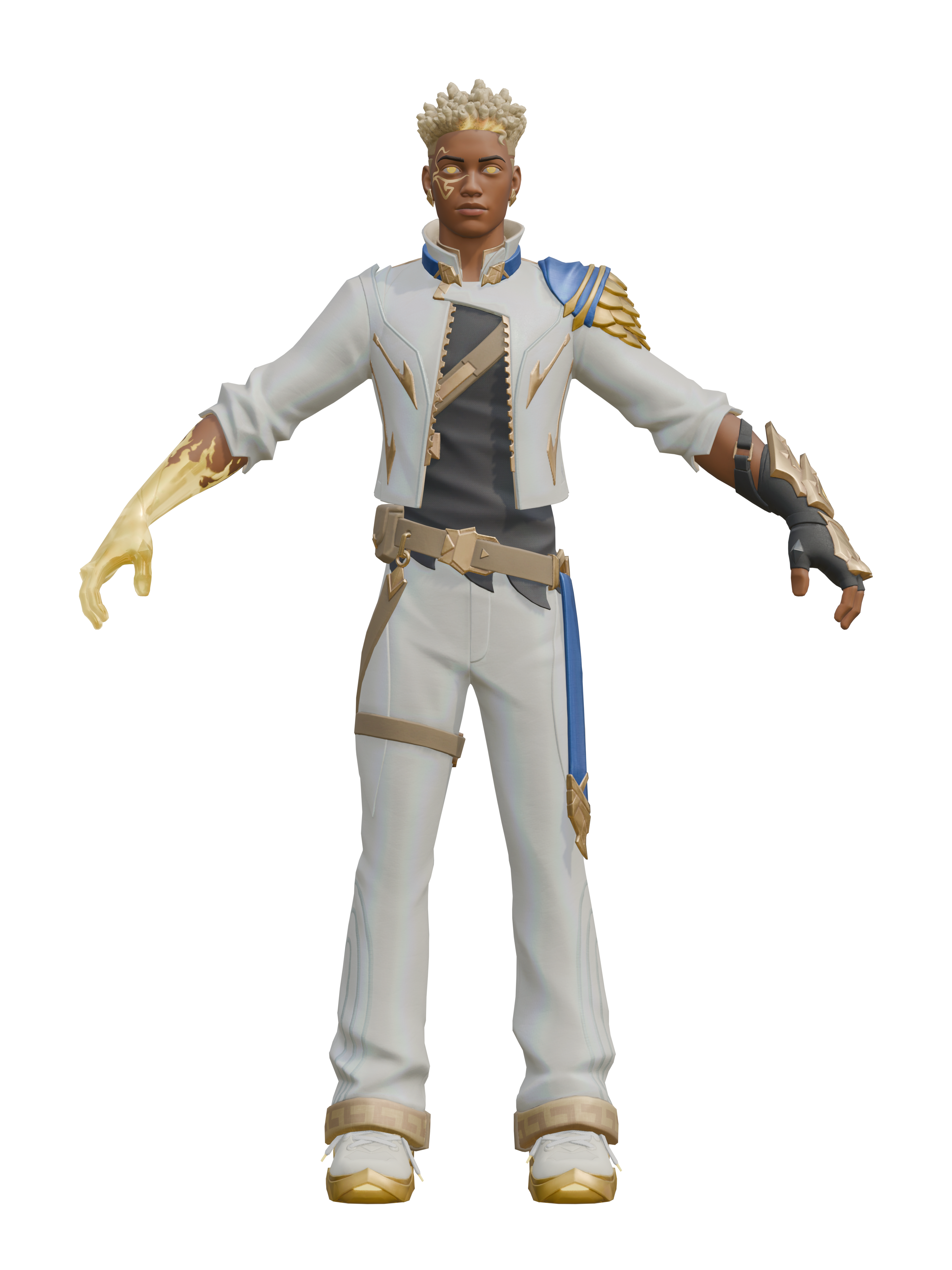 Apollo, transparenter 4K-Render