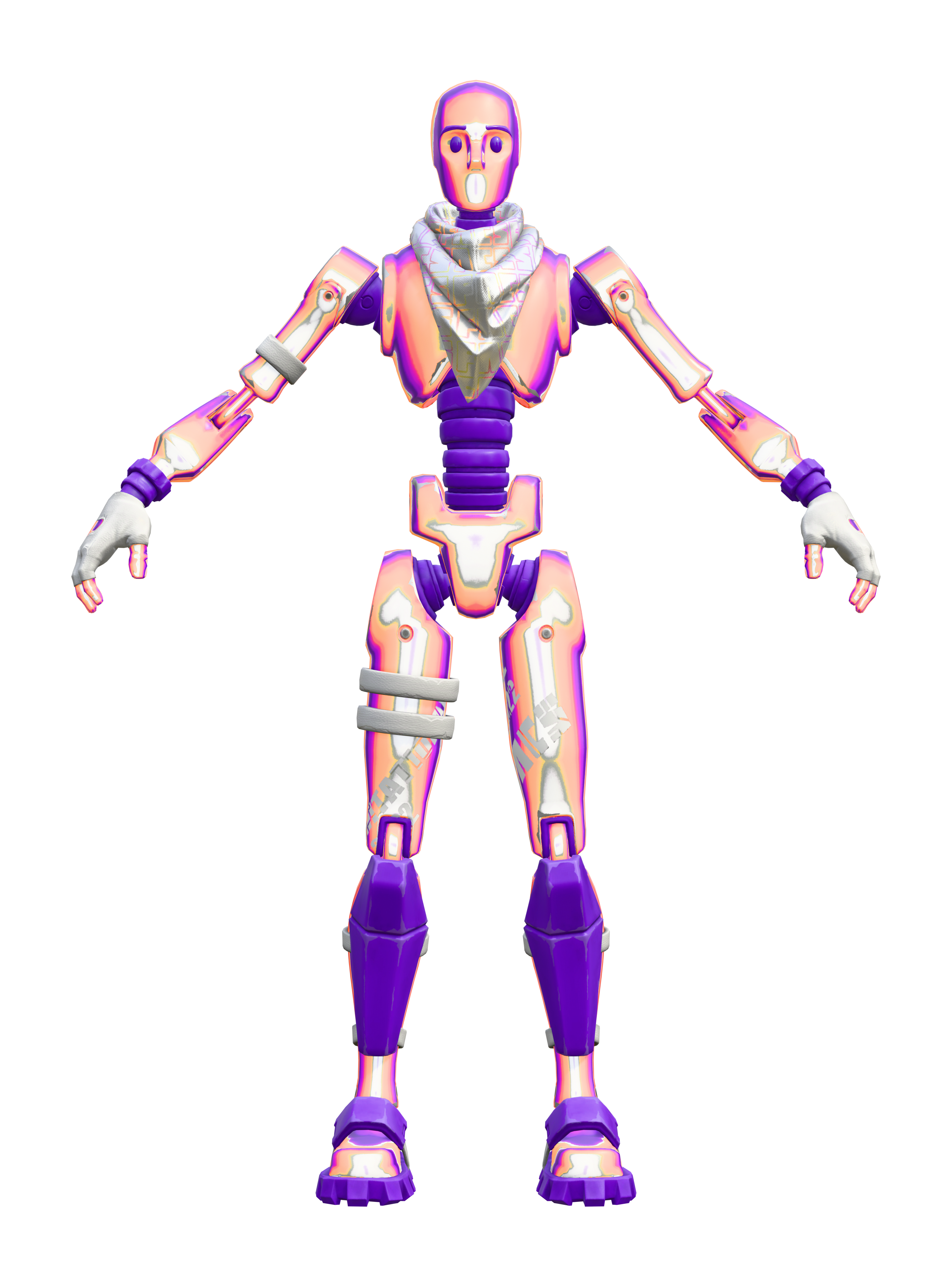 Dummy Supreme, transparenter 4K-Render