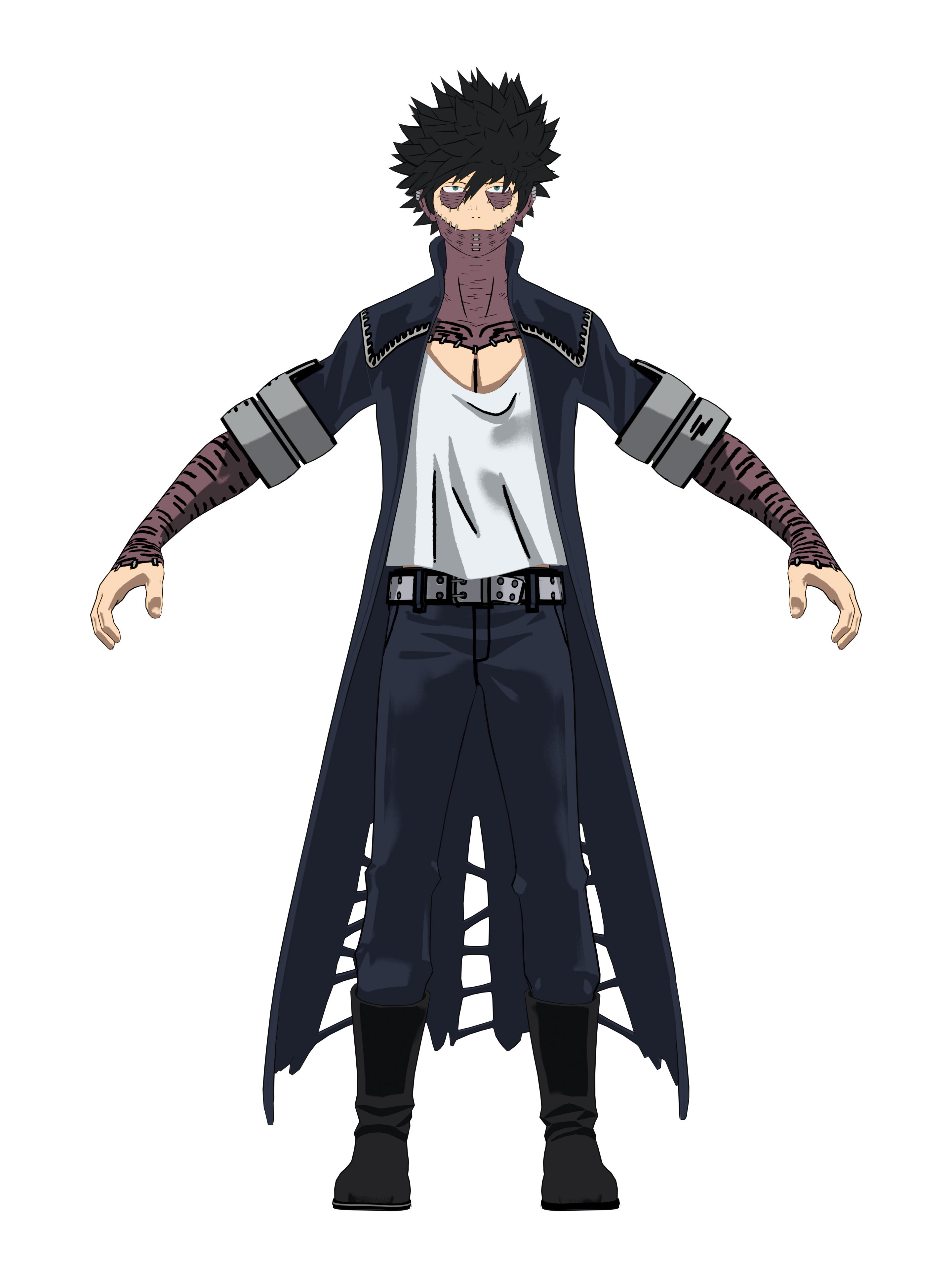 Dabi, render 4K transparente