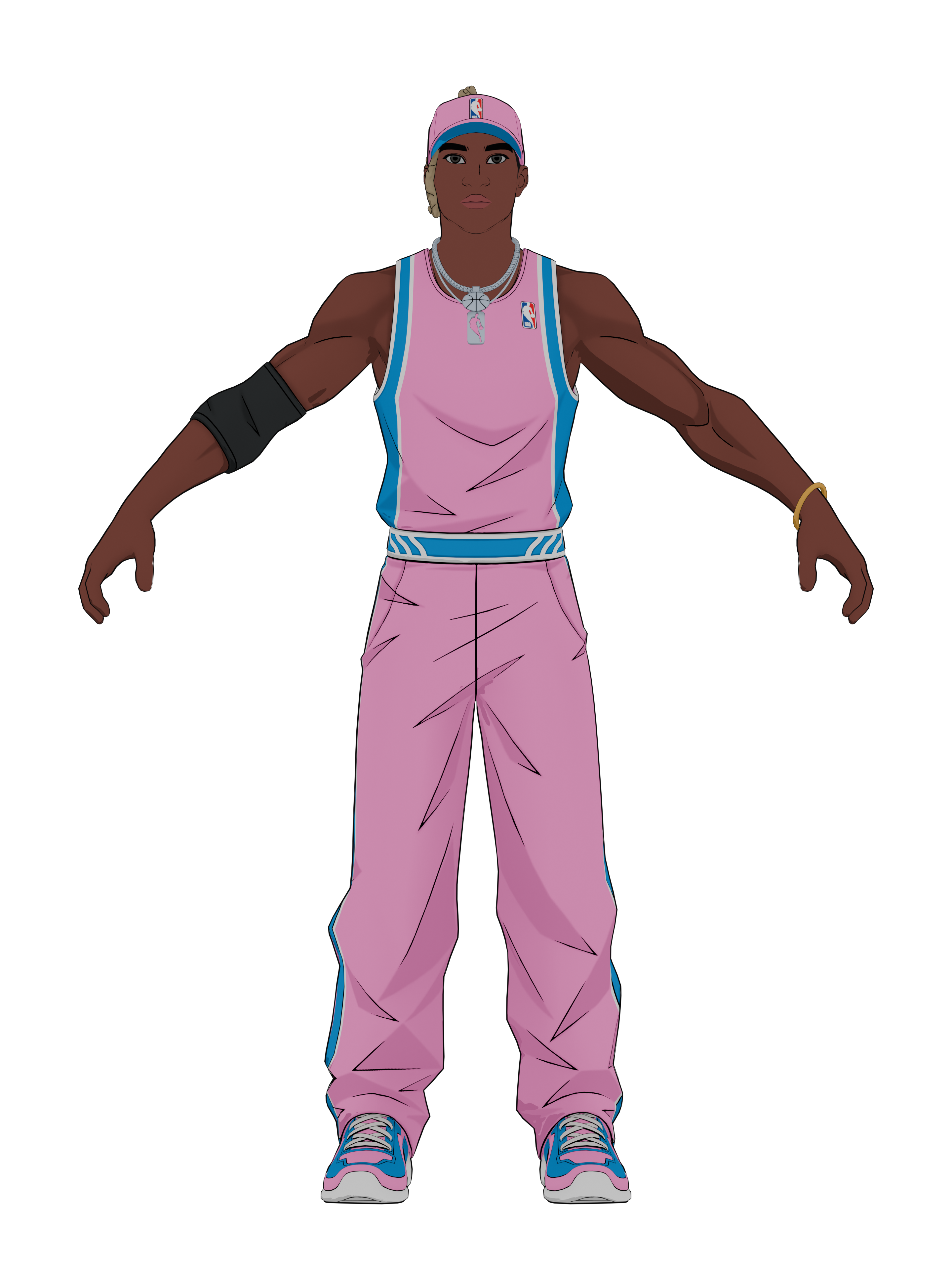 Rompetableros, render 4K transparente