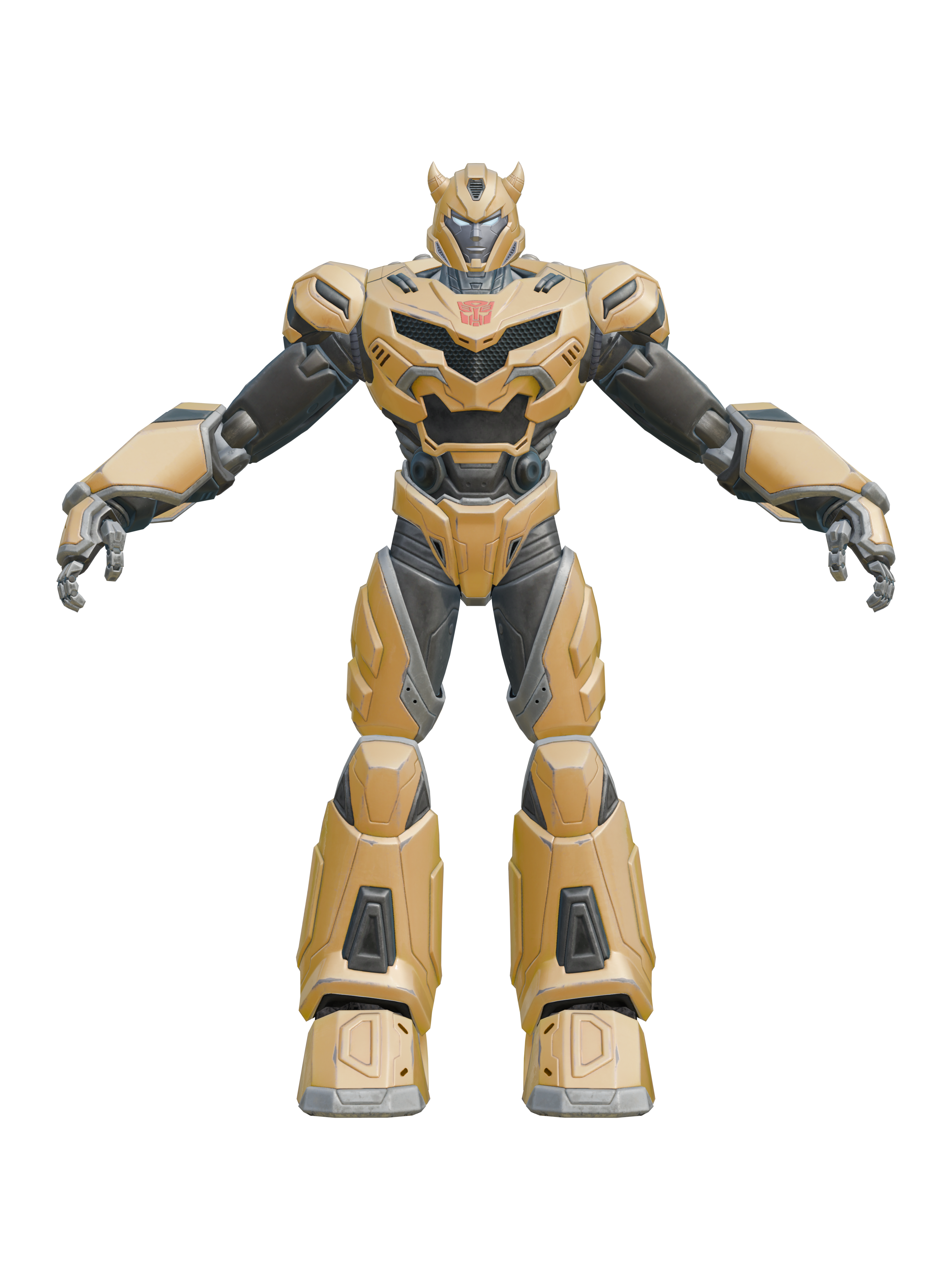 Bumblebee, transparenter 4K-Render
