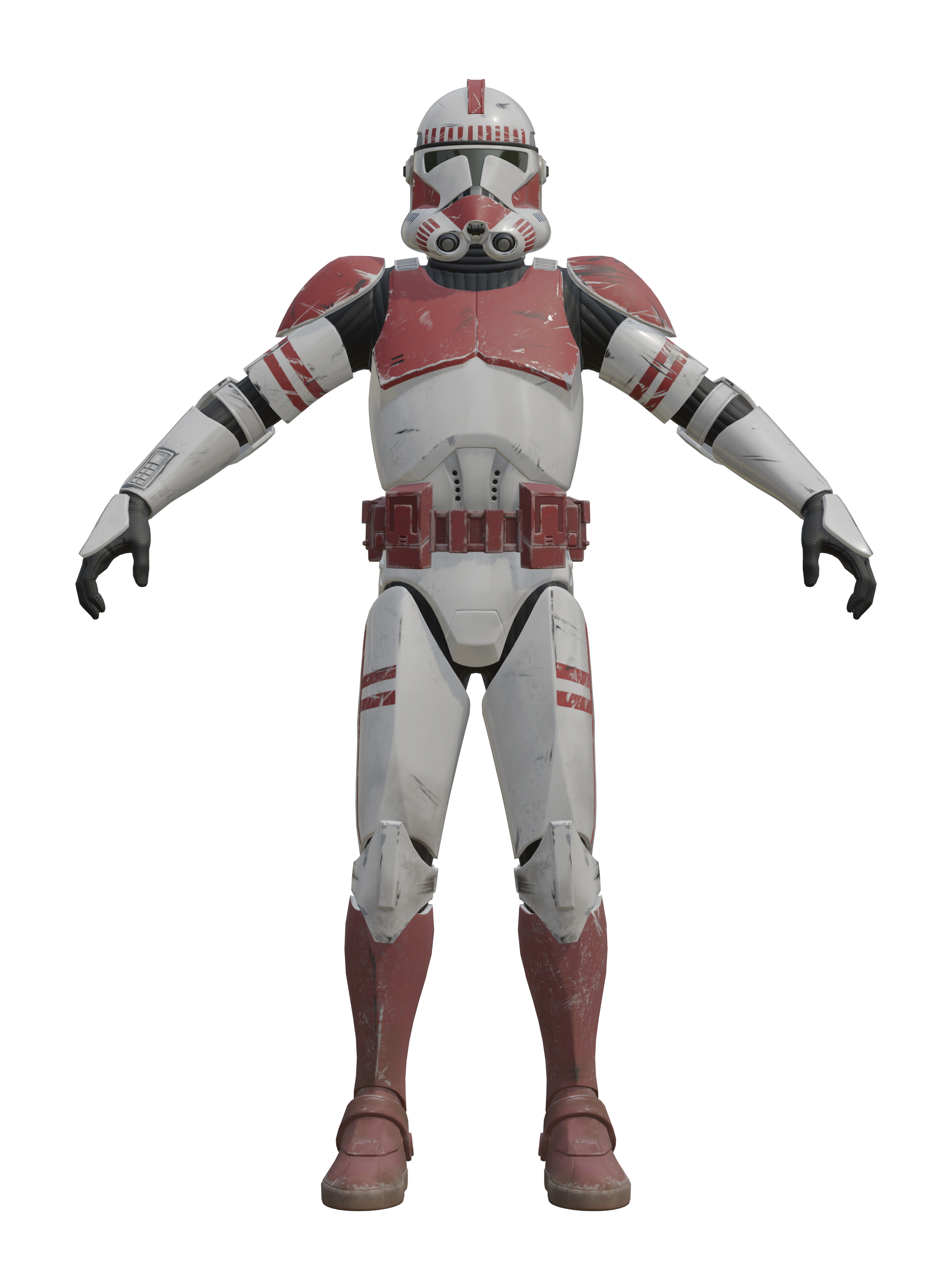 Guardia de Coruscant, render 4K transparente