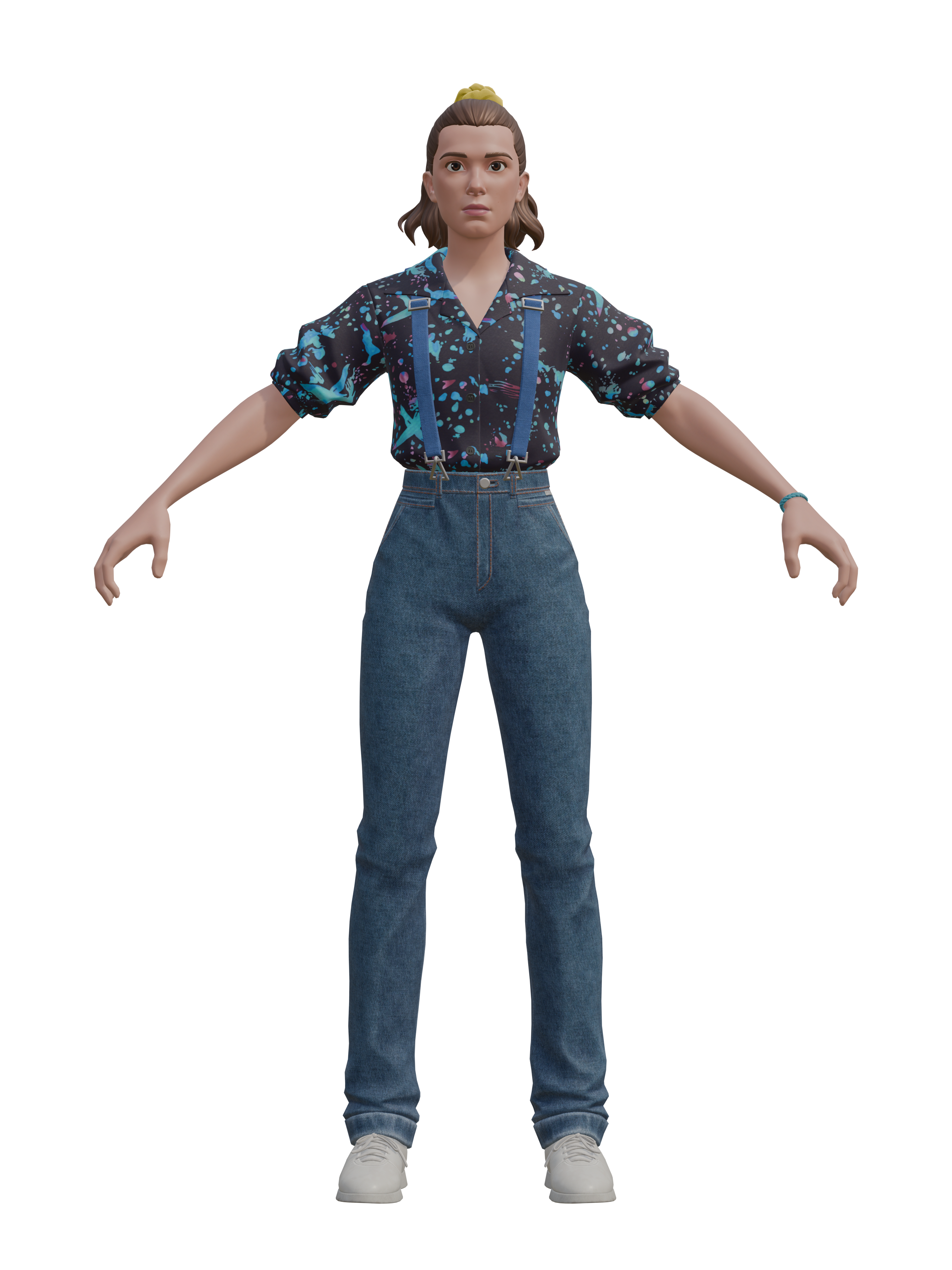Once, render 4K transparente