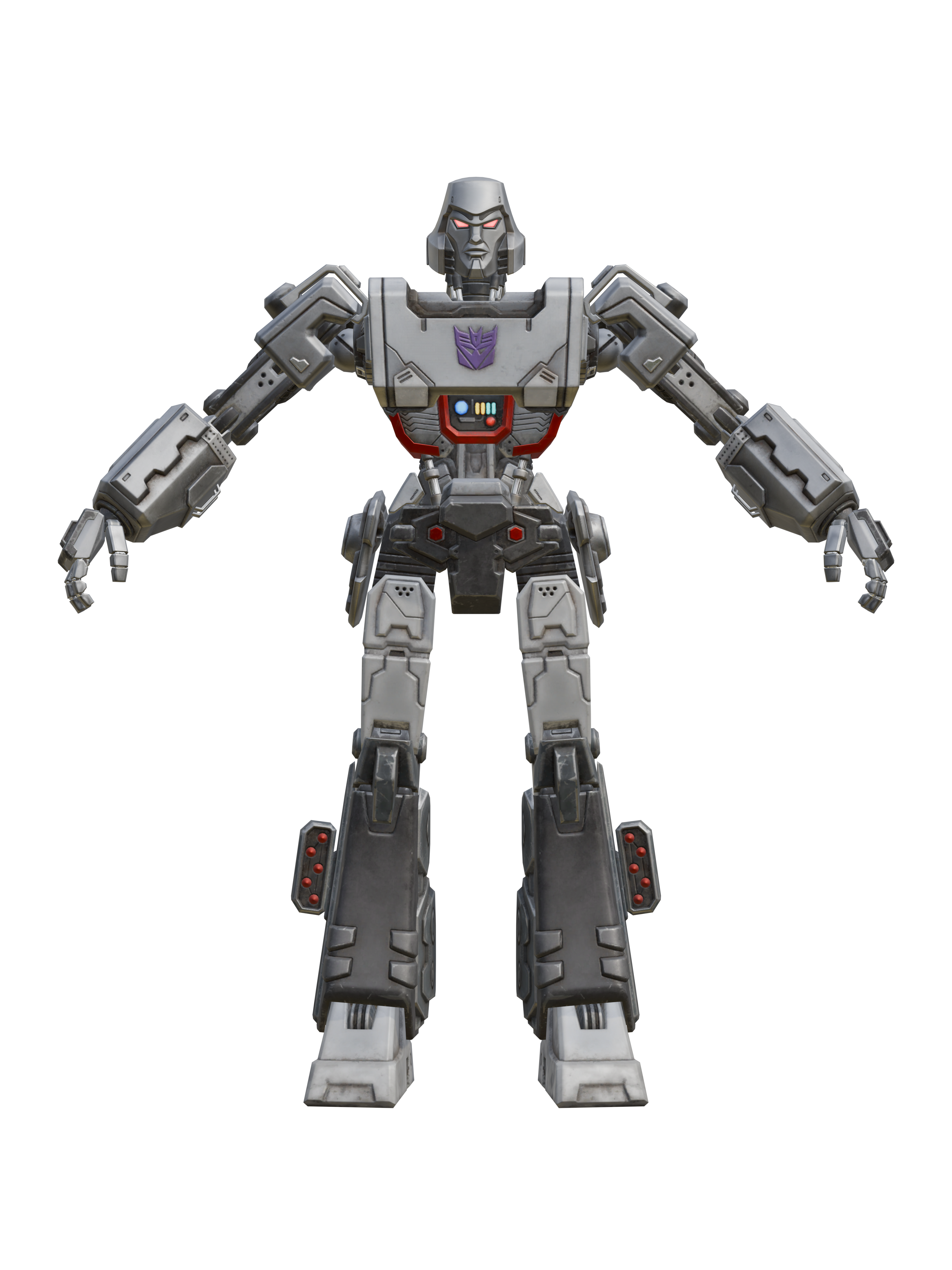 Megatron, render 4K transparente