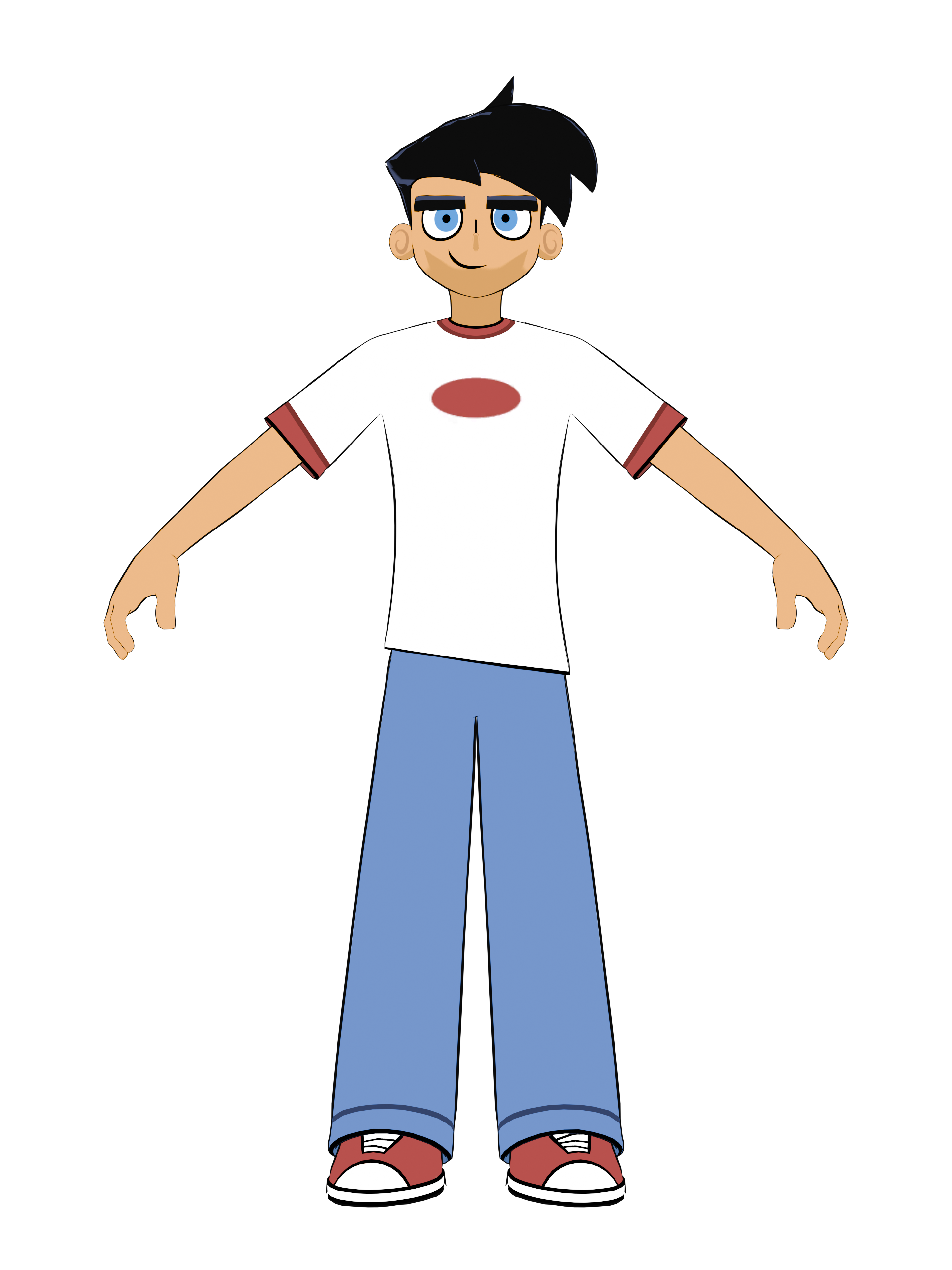 Danny Fenton, transparenter 4K-Render