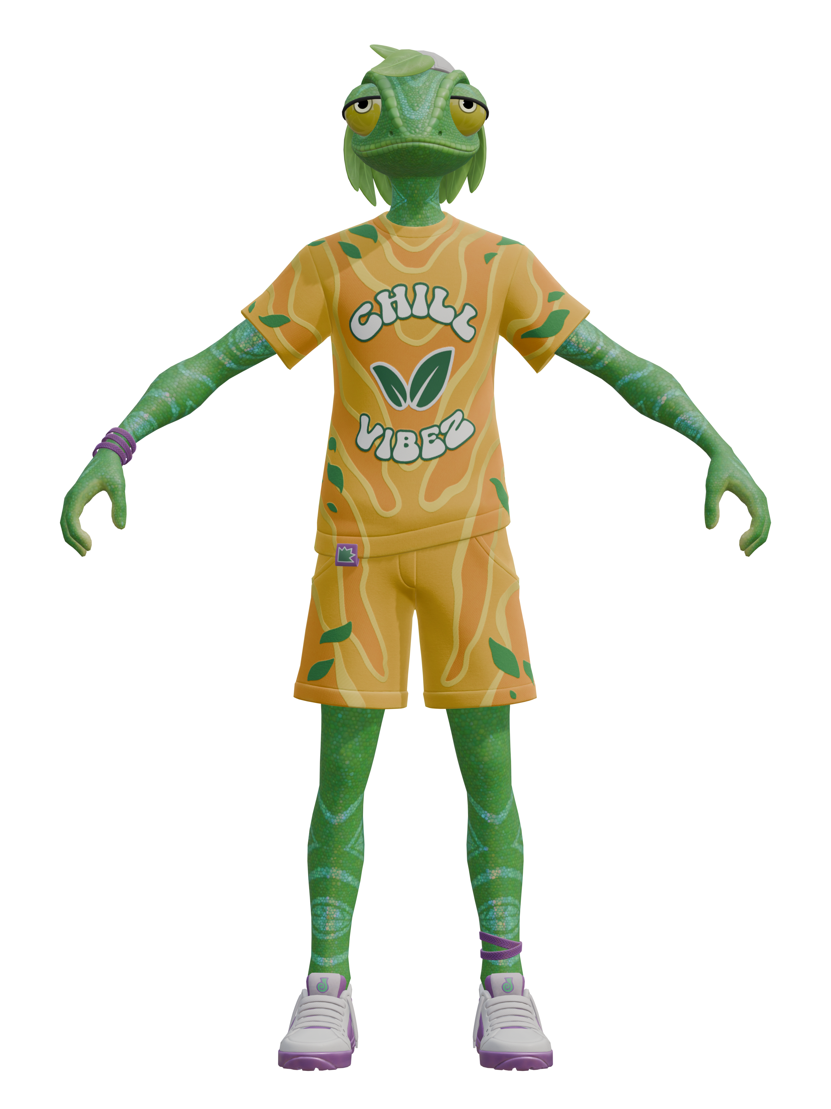 Ziggy, transparenter 4K-Render