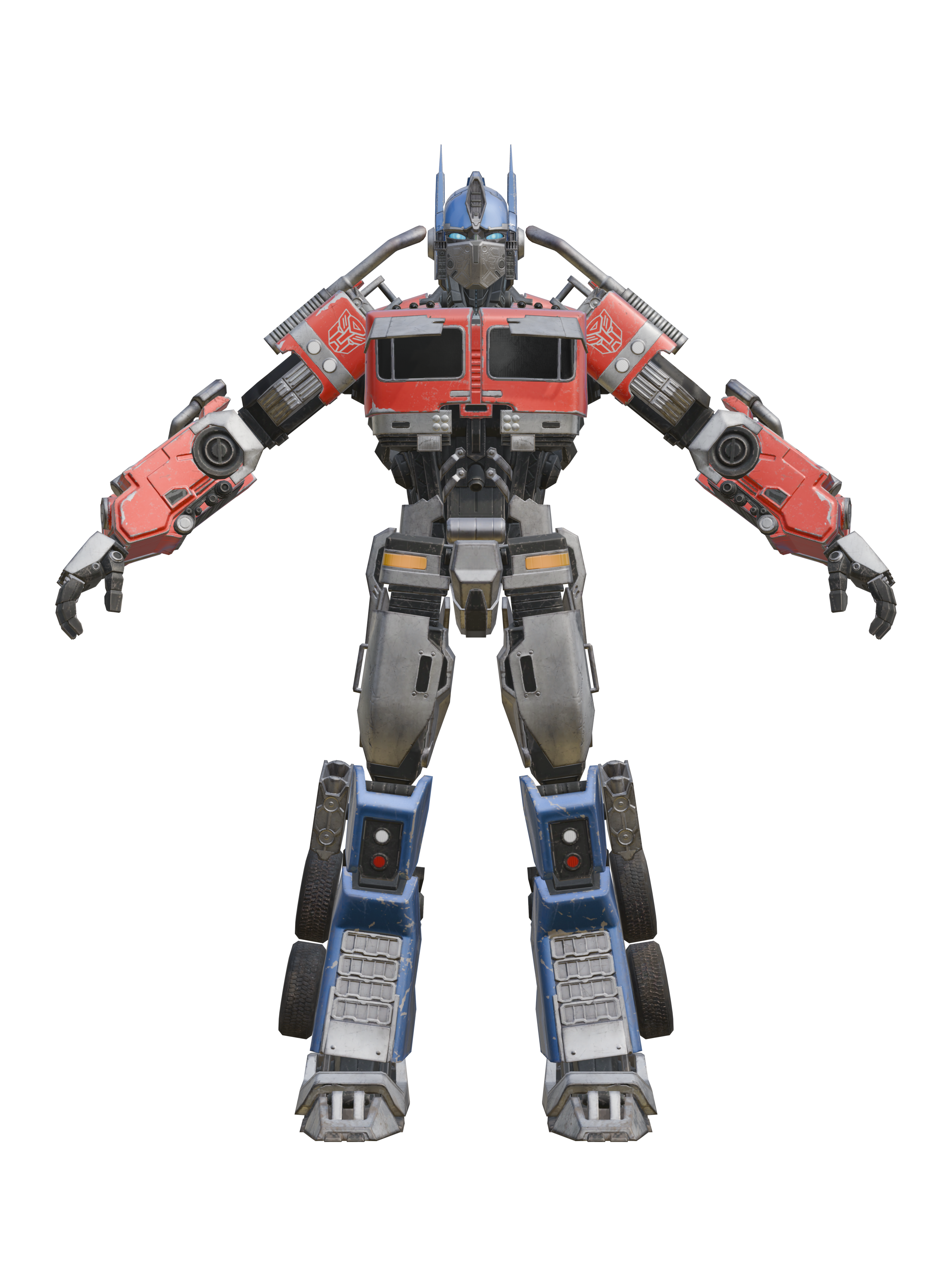 Optimus Prime, 4K transparent render