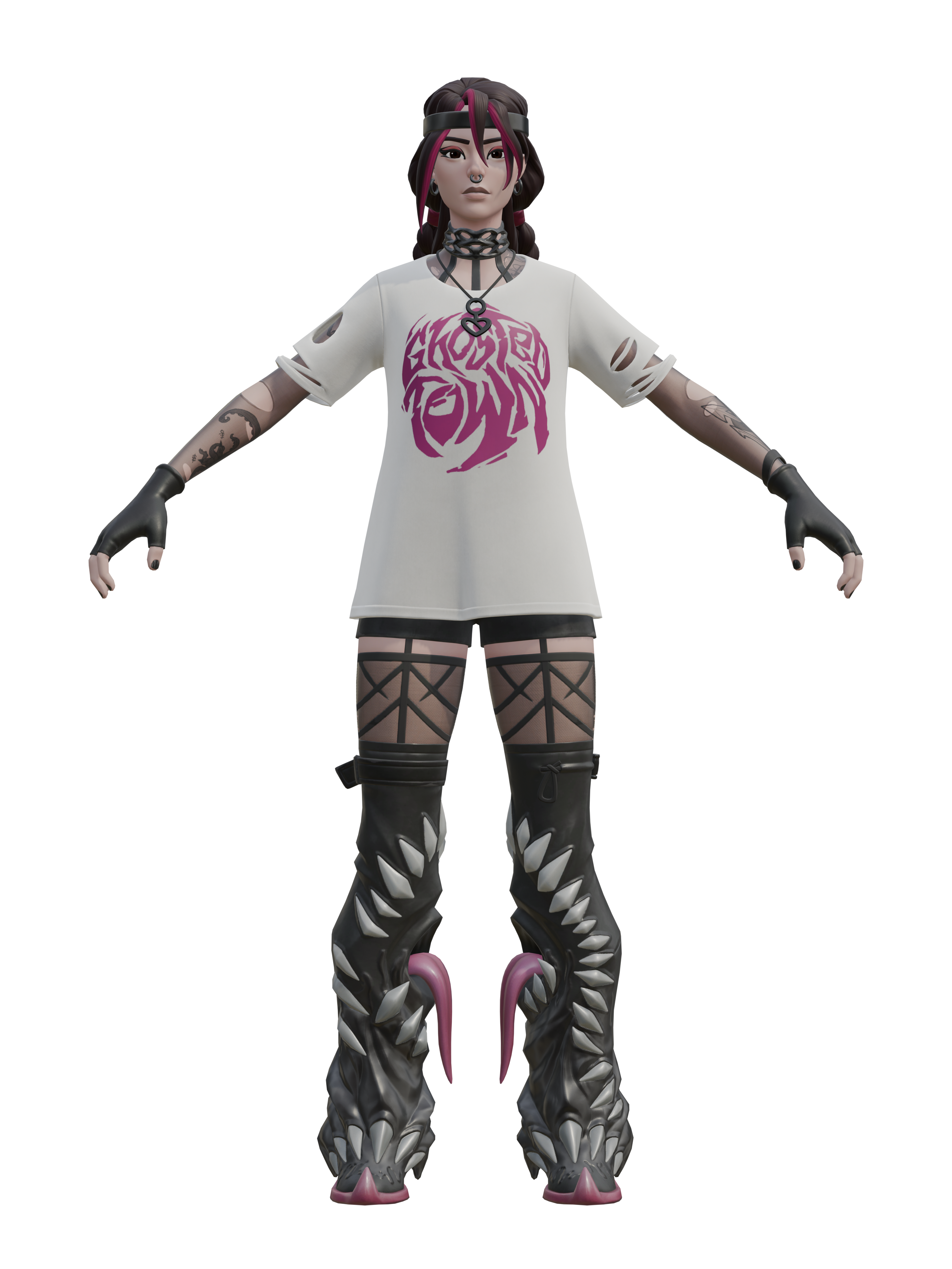 Festival-Phaedra, transparenter 4K-Render