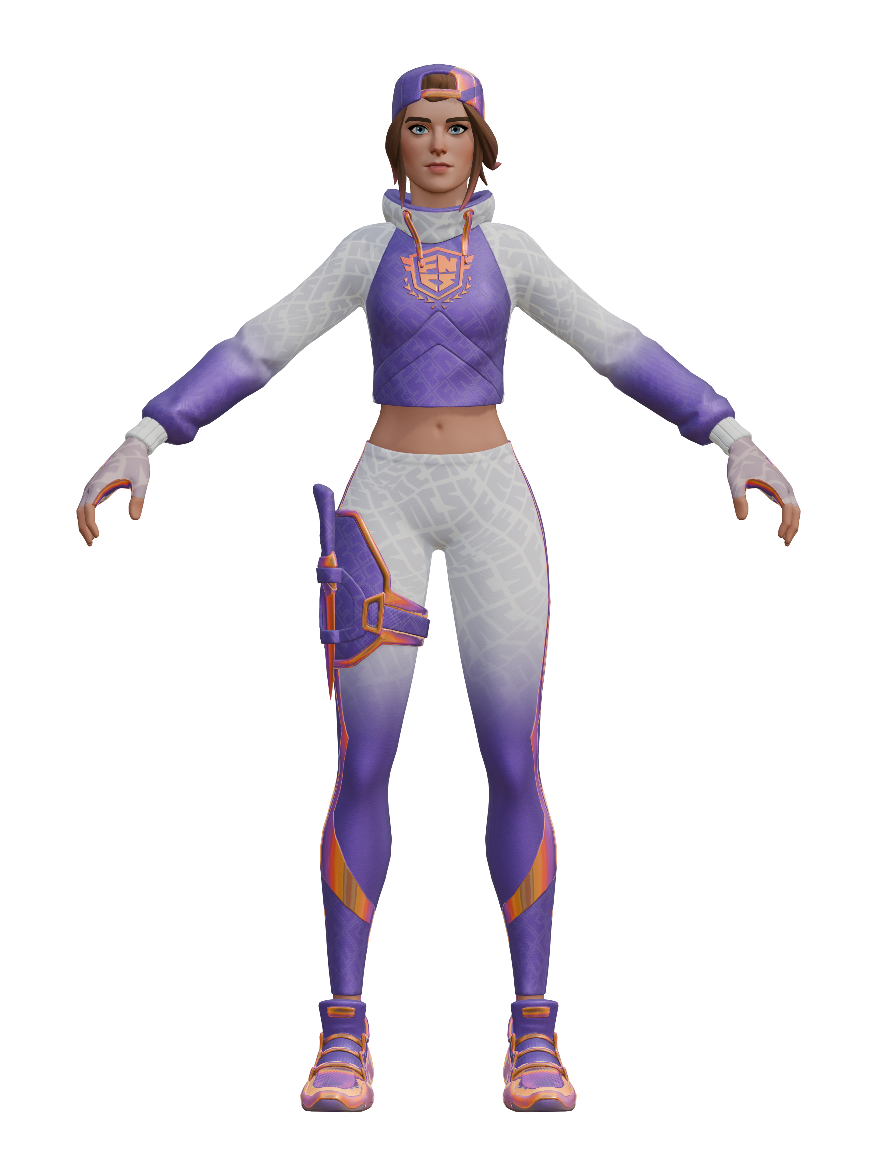 Loserfruit campeona, render 4K transparente