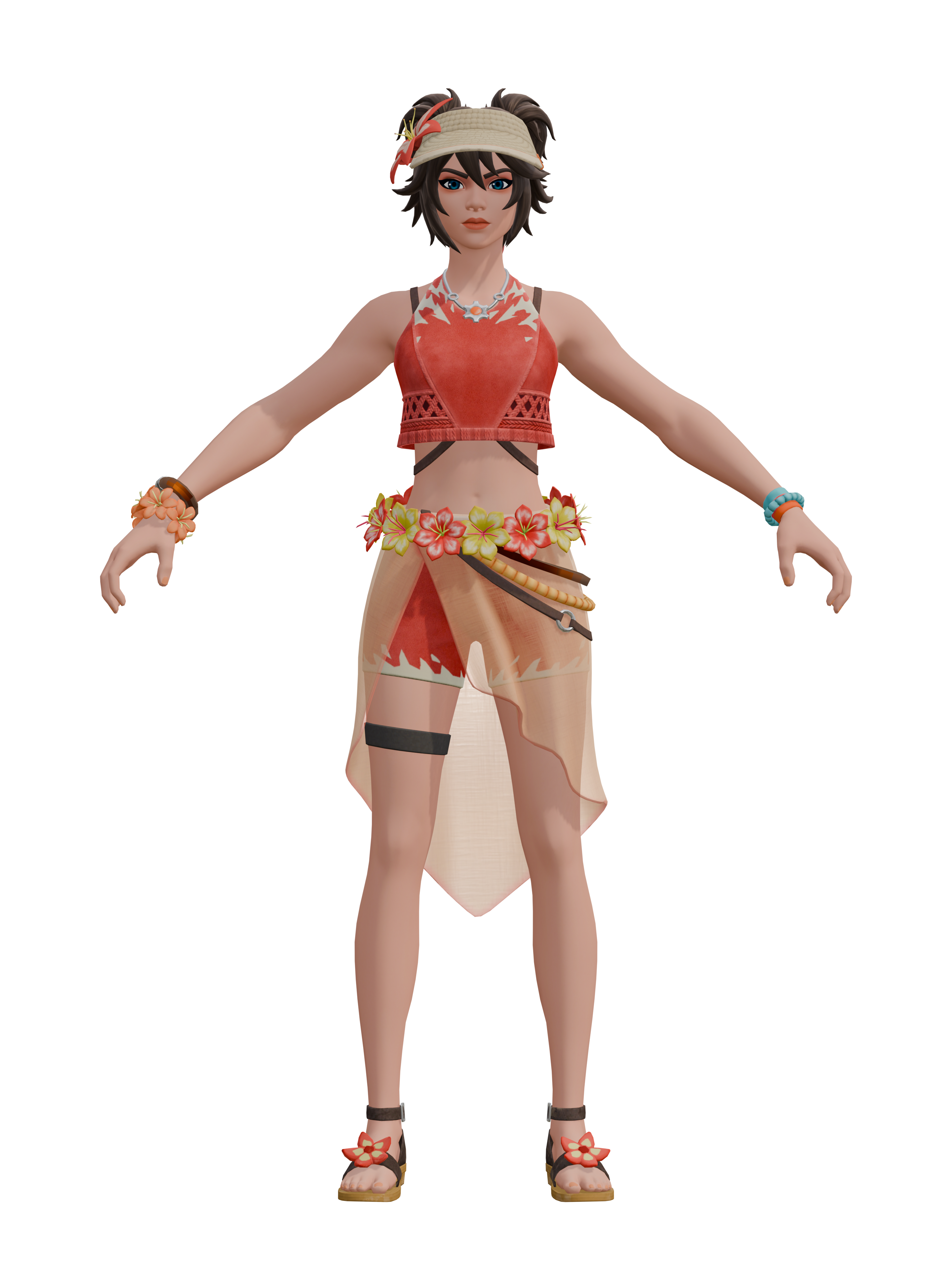 La Maquinista costera, render 4K transparente