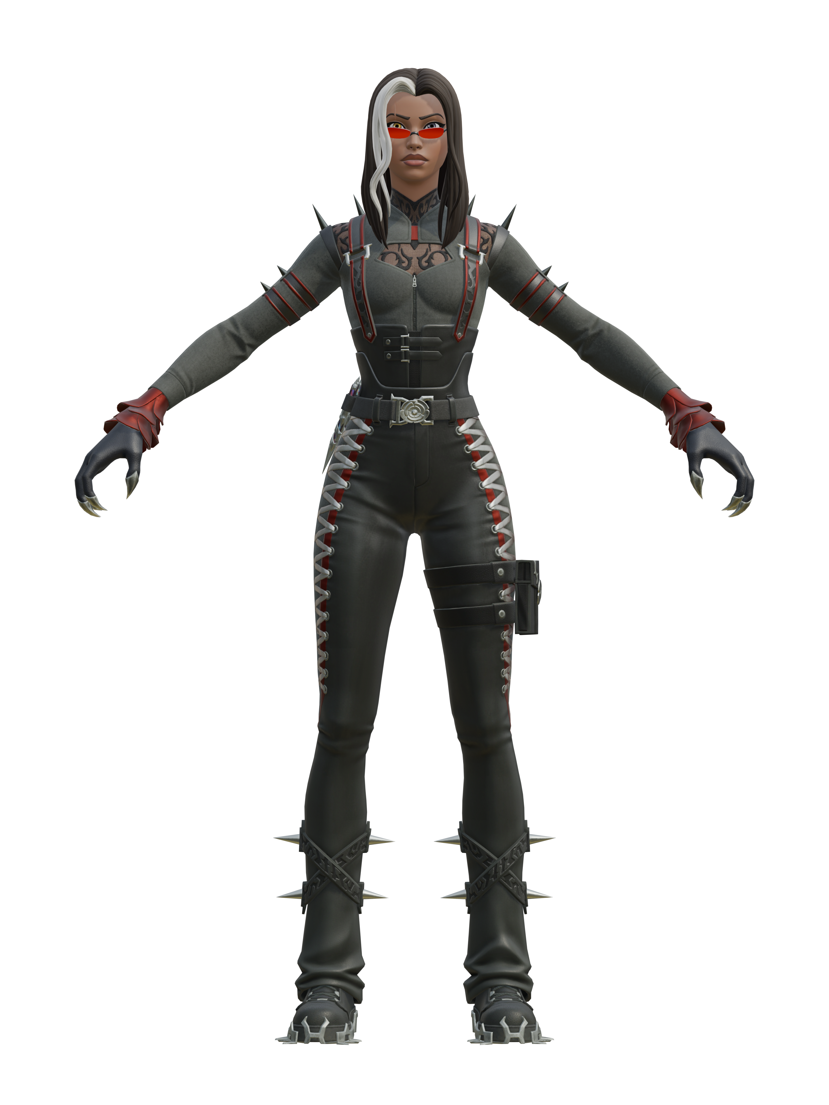 Aranza, render 4K transparente